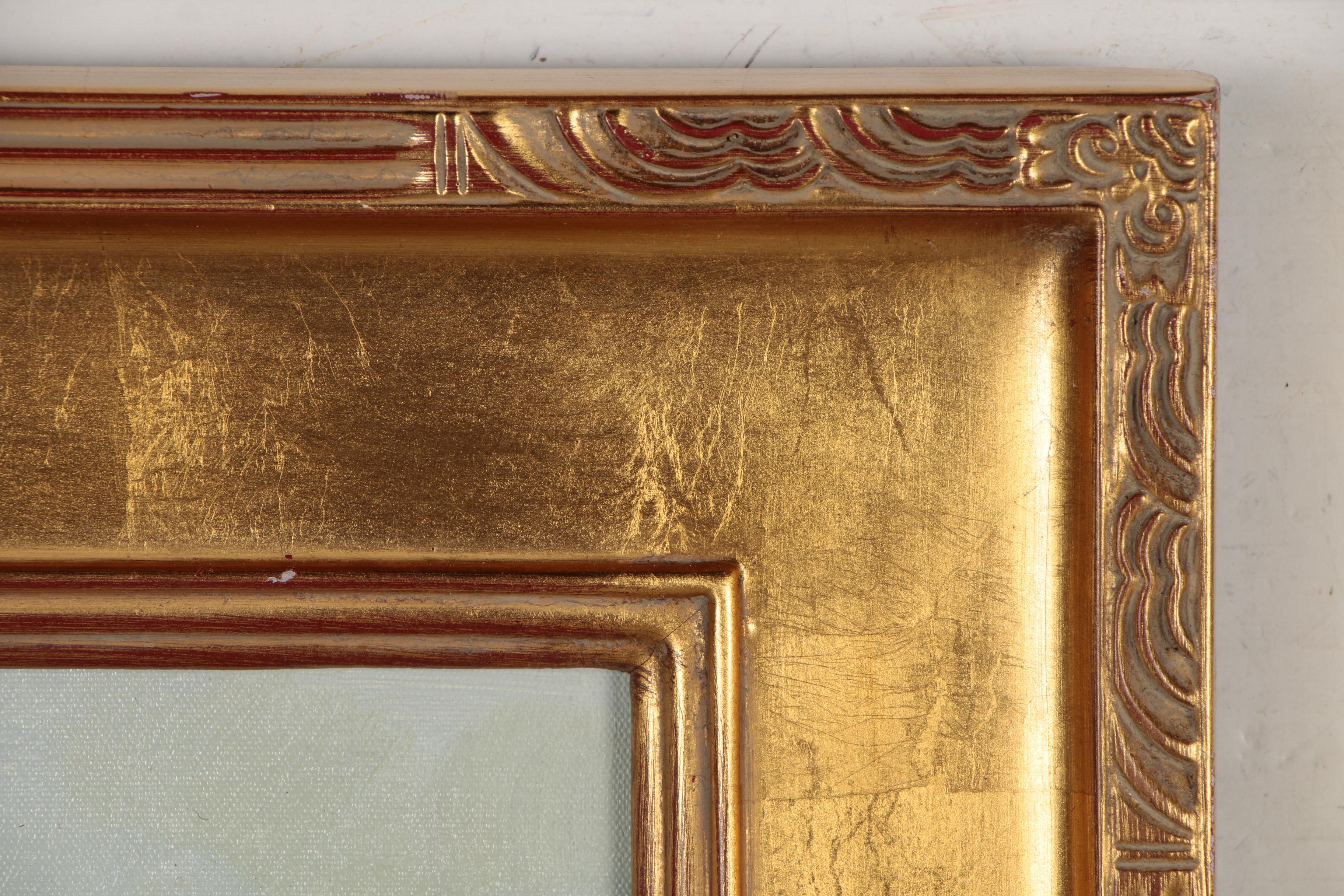 Zhao Huxie "Clifton" Landscape Oil Painting, 21st Century