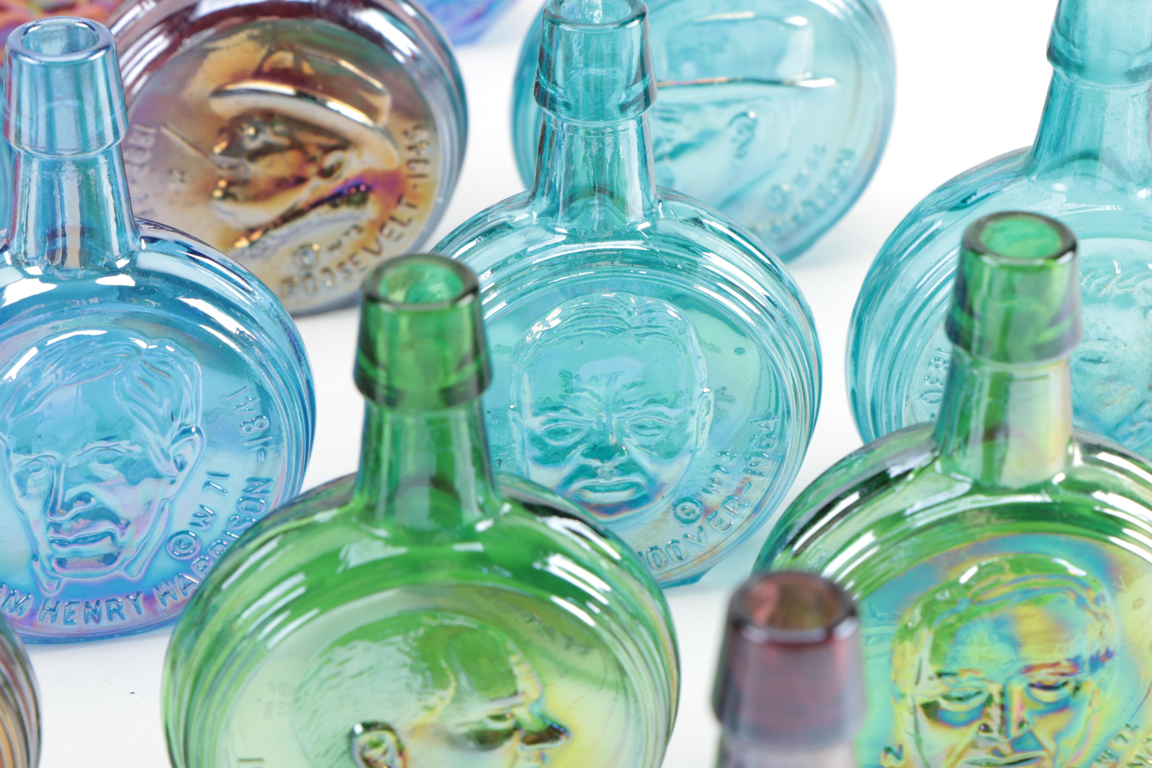 Wheaton Glass Co. Commemorative Presidential Bottles, 1970s