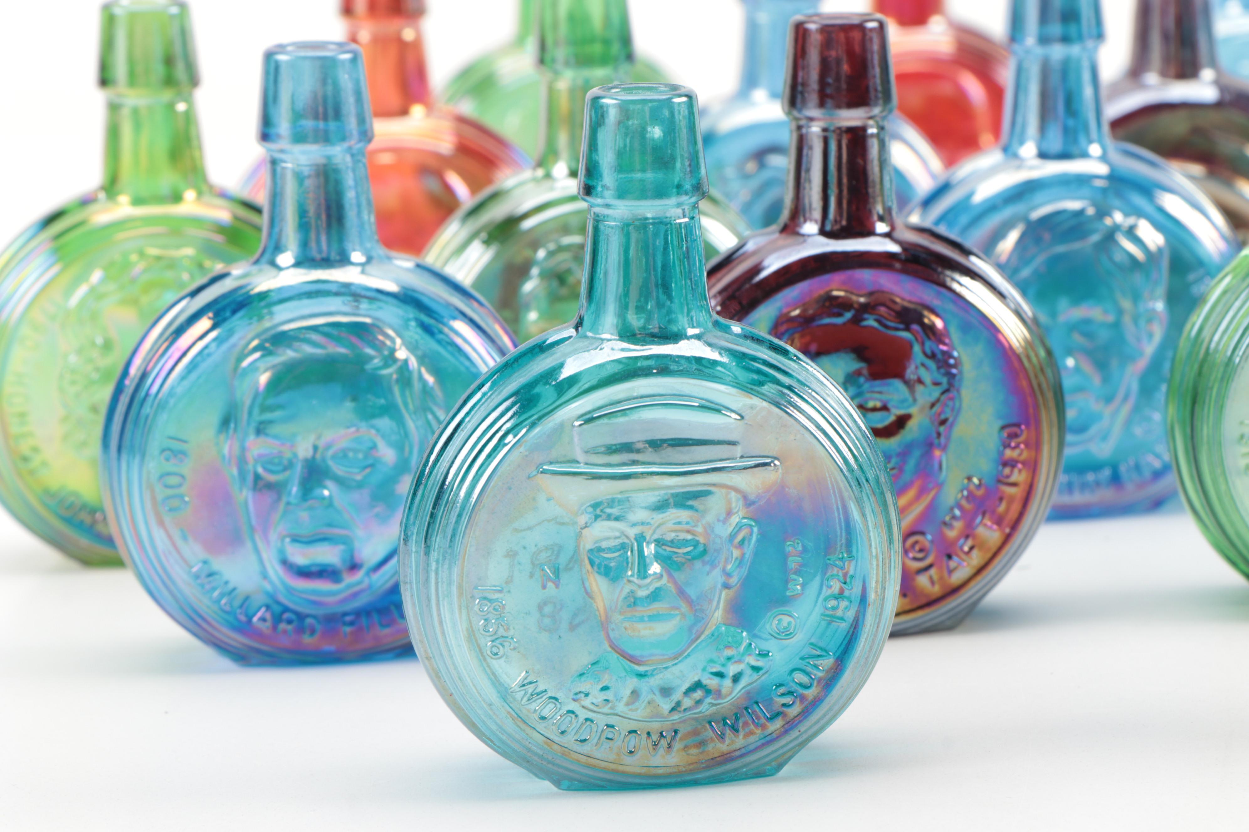 Wheaton Glass Co. Commemorative Presidential Bottles, 1970s