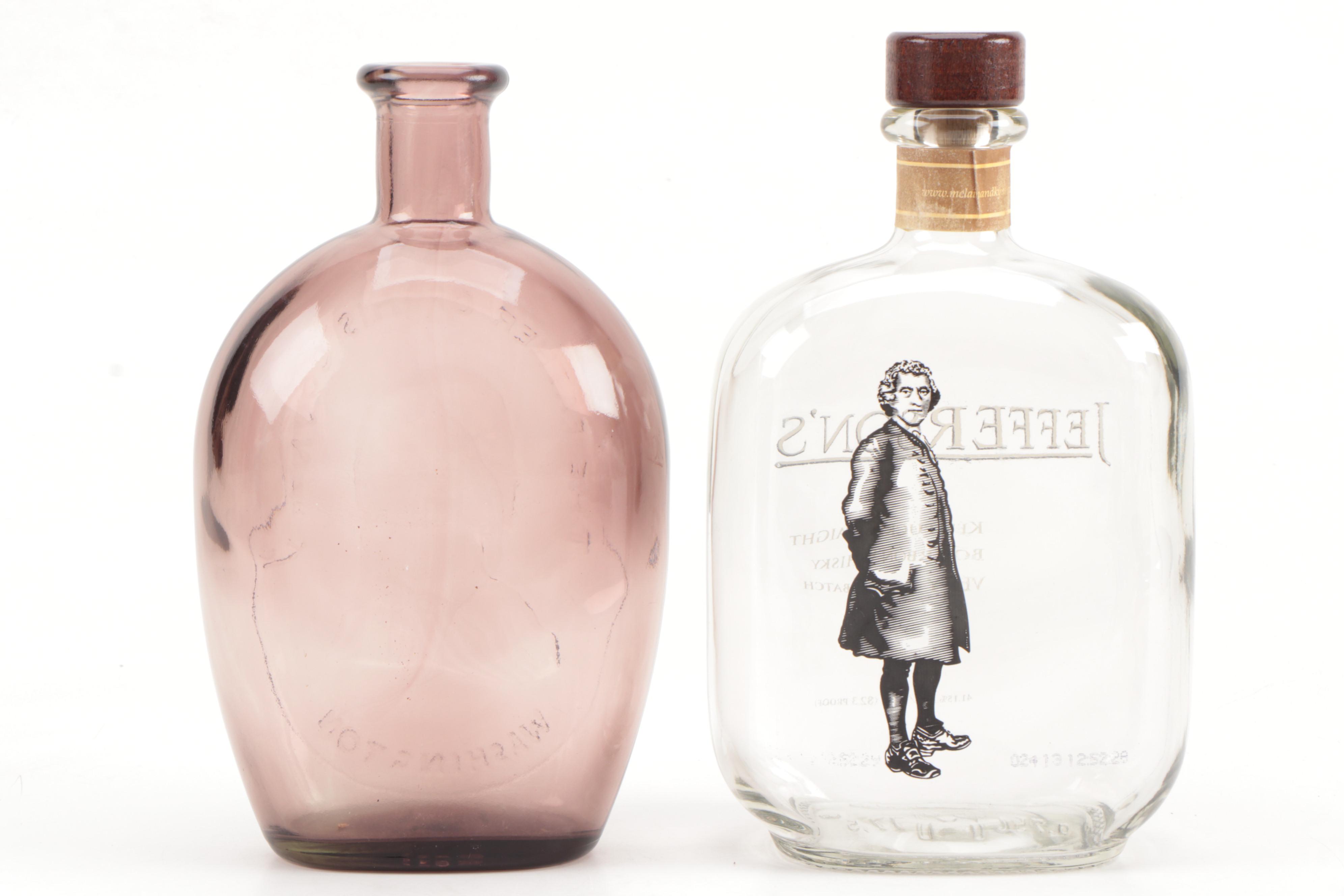 Wheaton Glass Co. Commemorative Presidential Bottles, 1970s