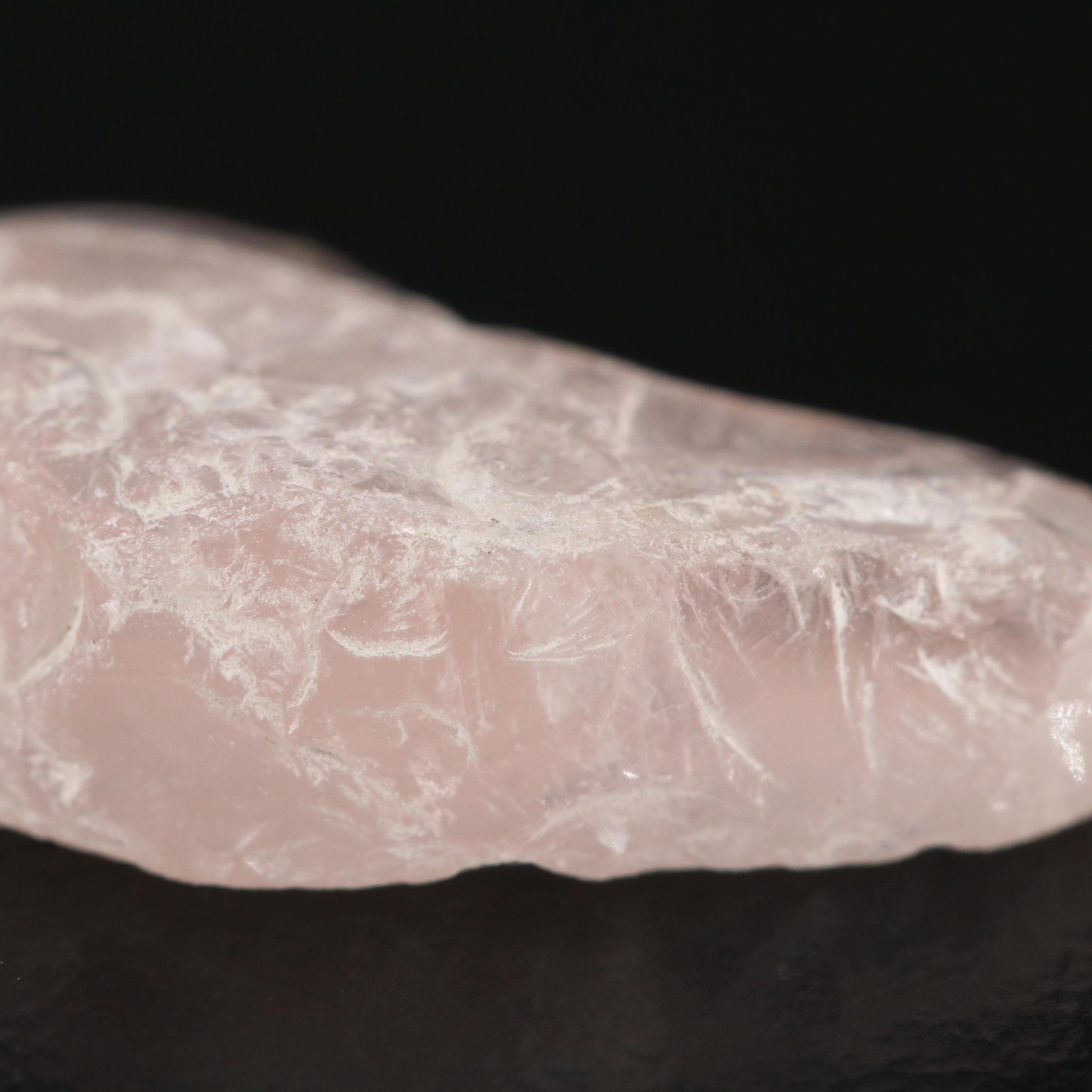 Loose 8.07 CT Rough Rose Quartz