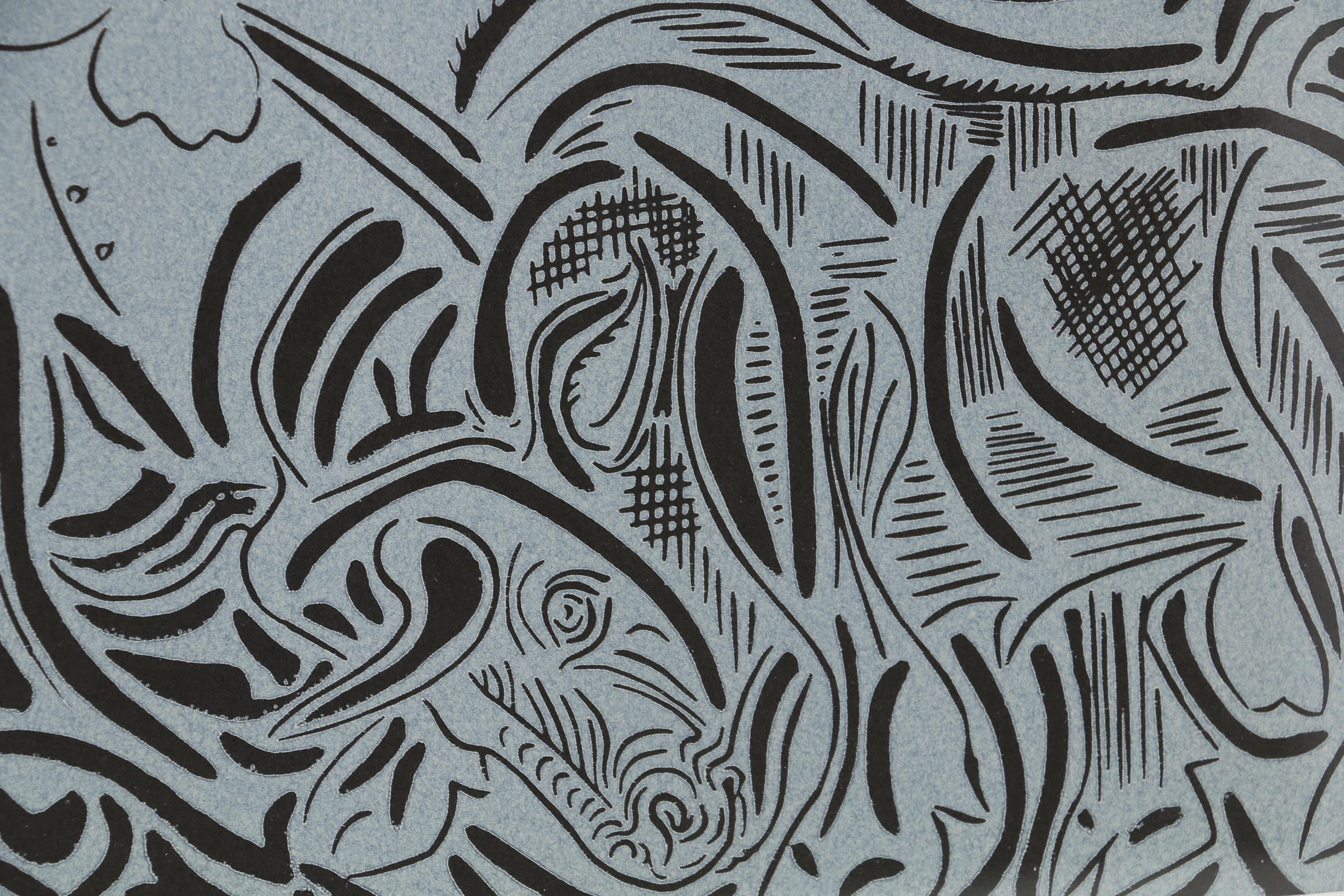 Pablo Picasso Linoleum Cut "Picador Goading Bull", 1962