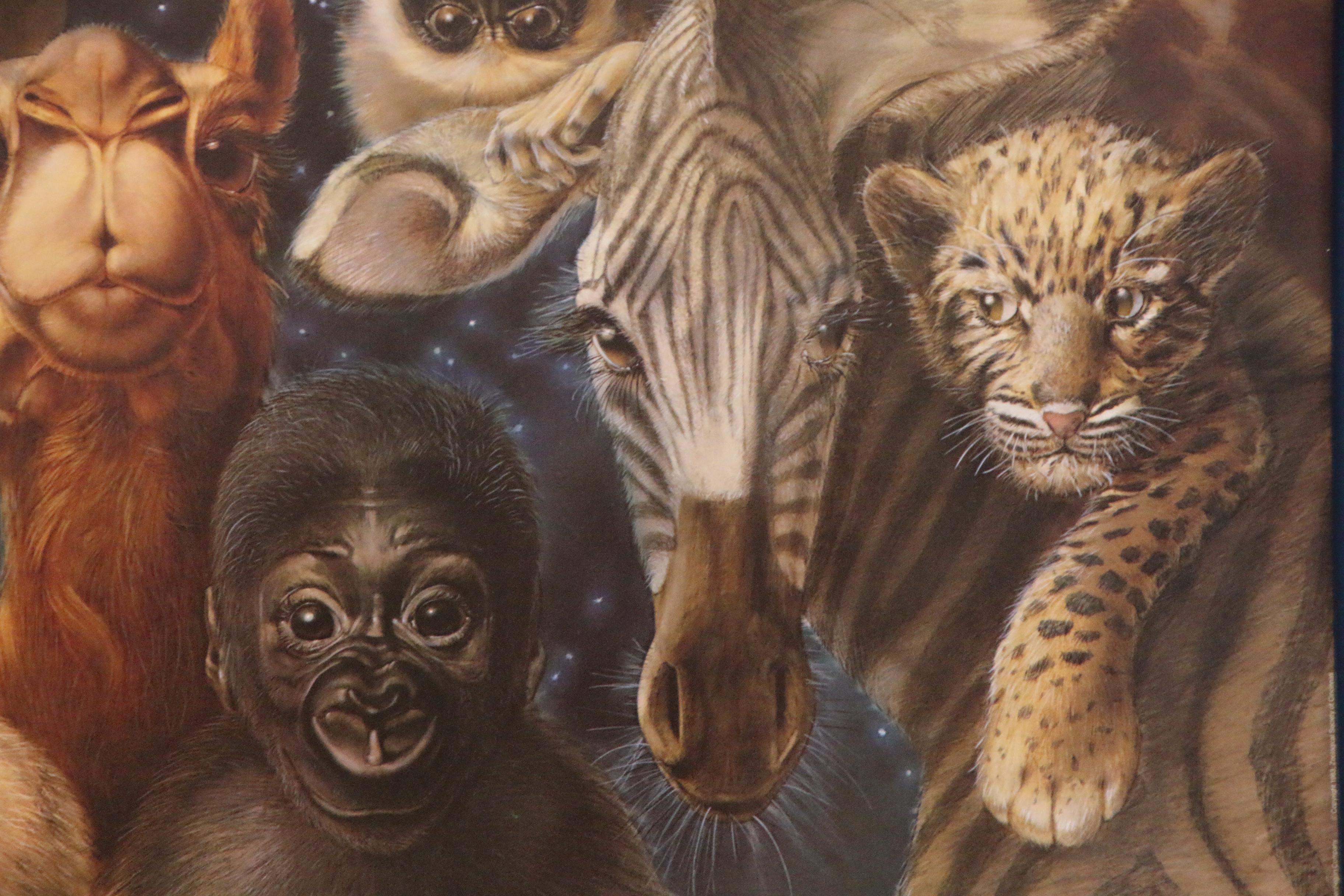 Cincinnati Zoo Poster after Lou Specker "New Ones"