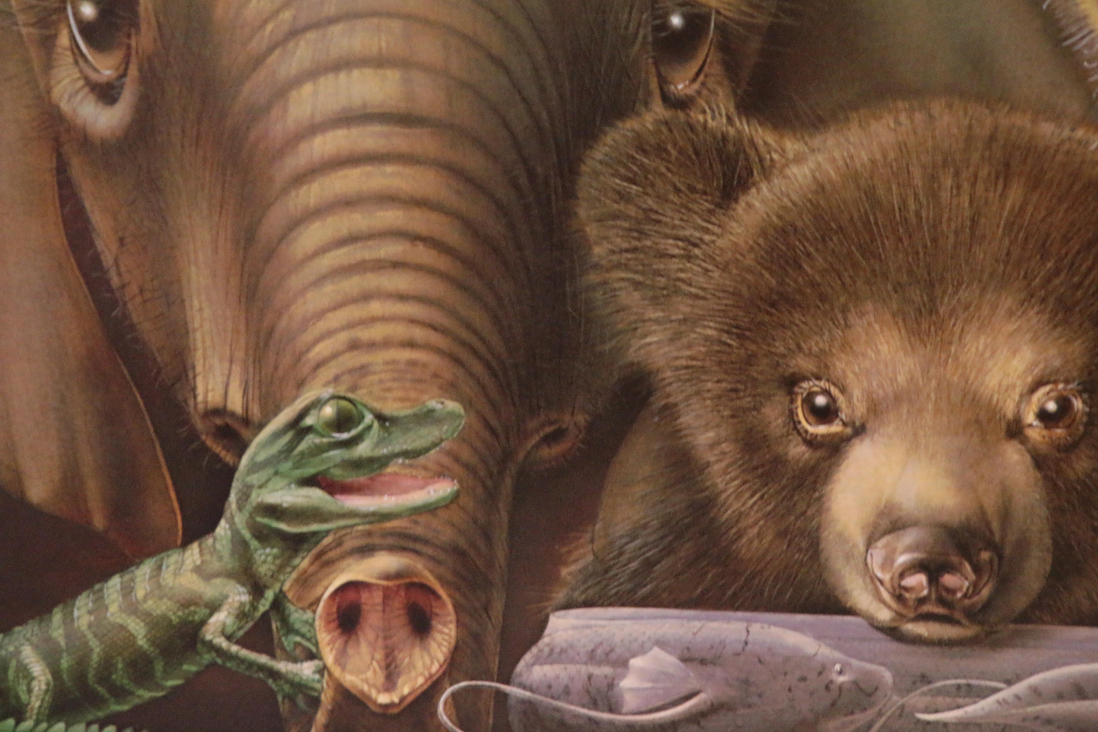 Cincinnati Zoo Poster after Lou Specker "New Ones"