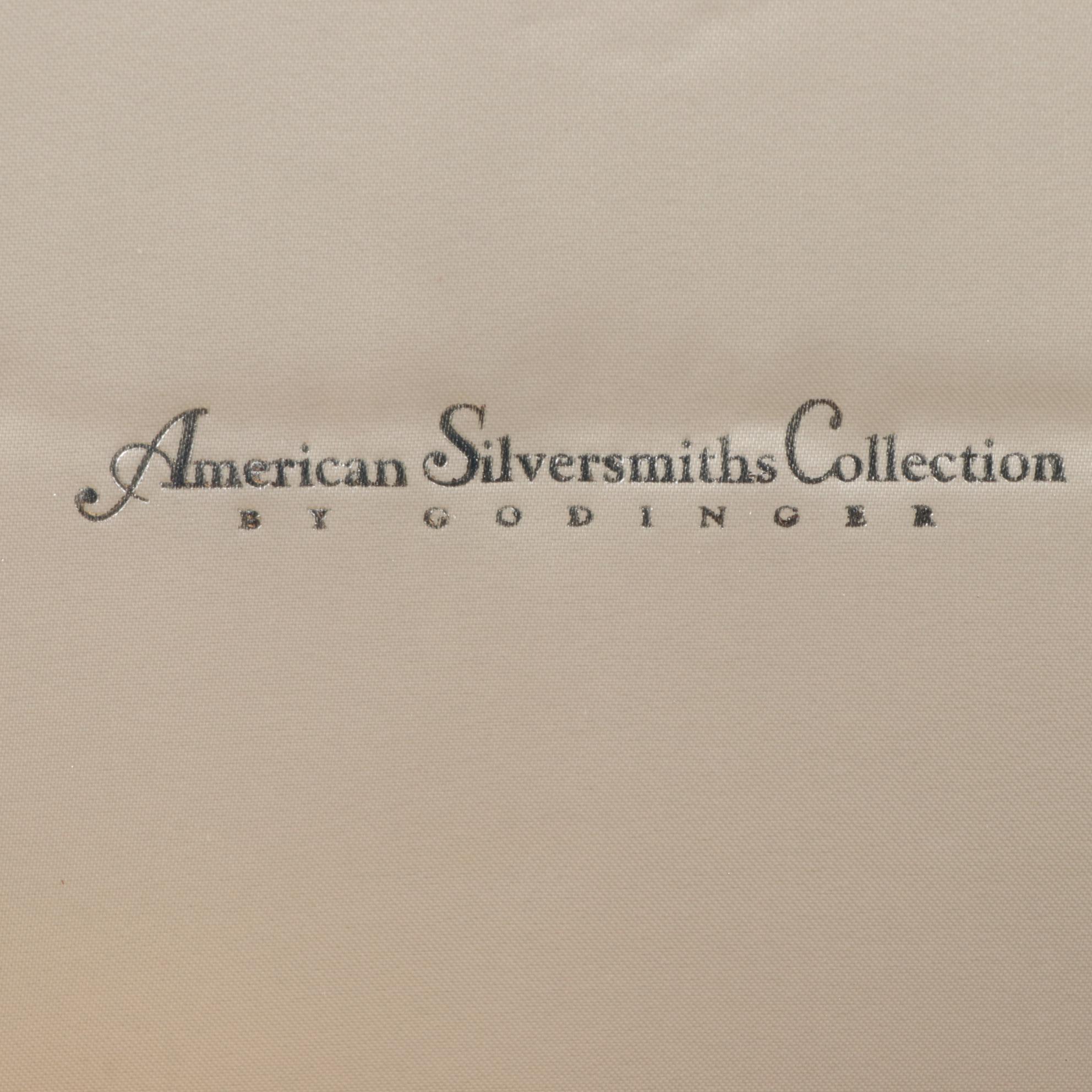 Godinger Silver Plate Serving Spoons with Presentation Box