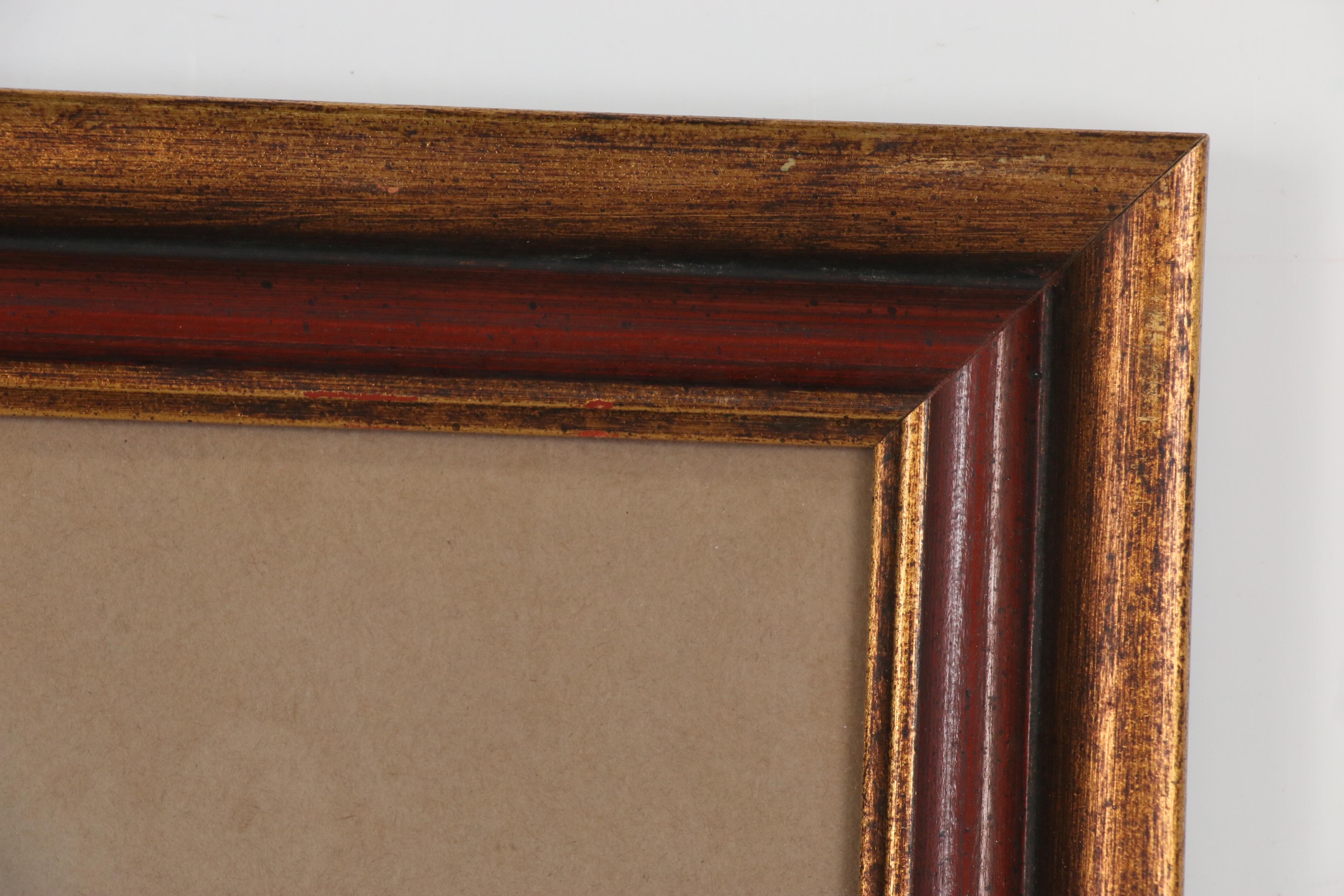 Franklin Folger Figure Pastel Drawing of Seated Female Nude