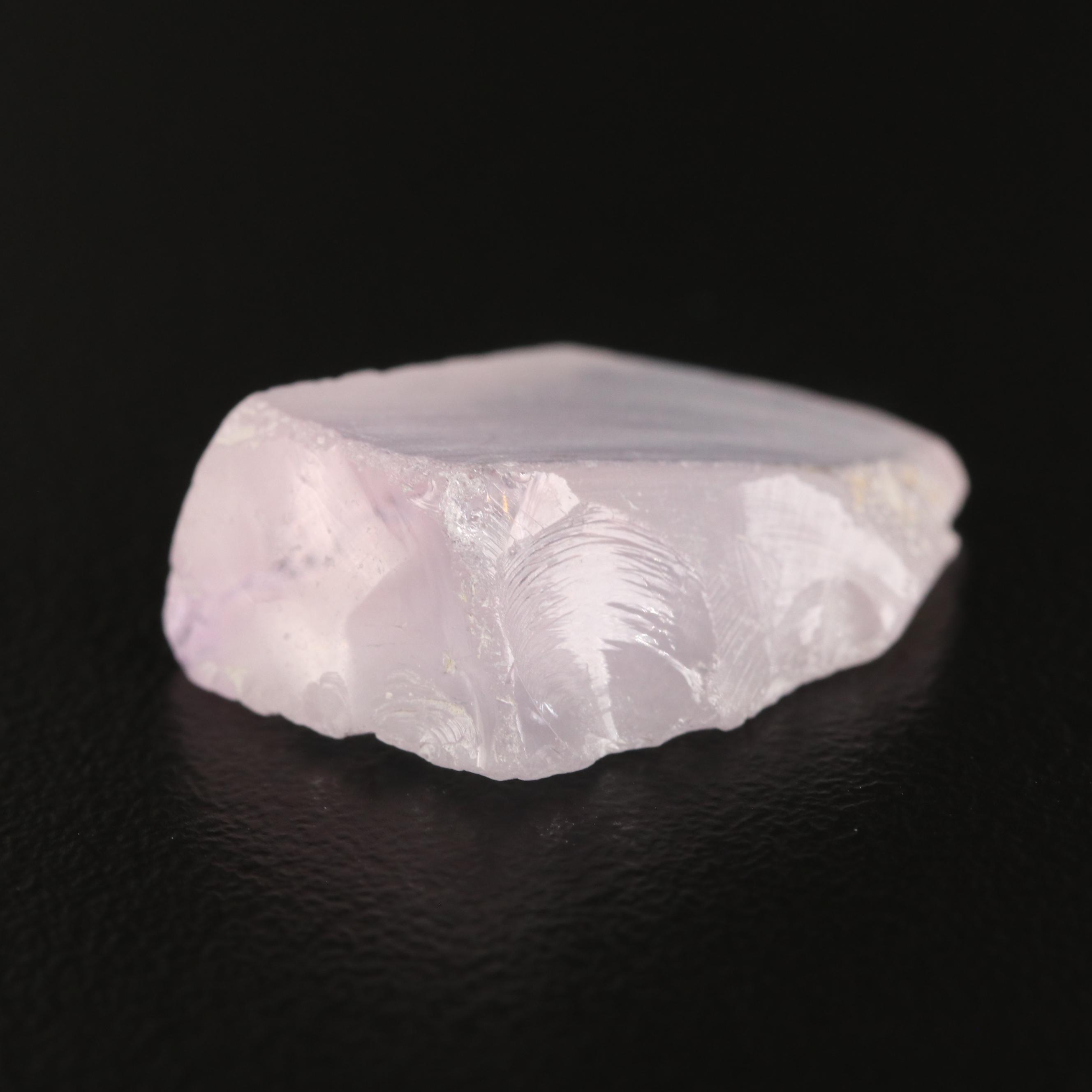 Loose 13.01 CT Rough Rose Quartz