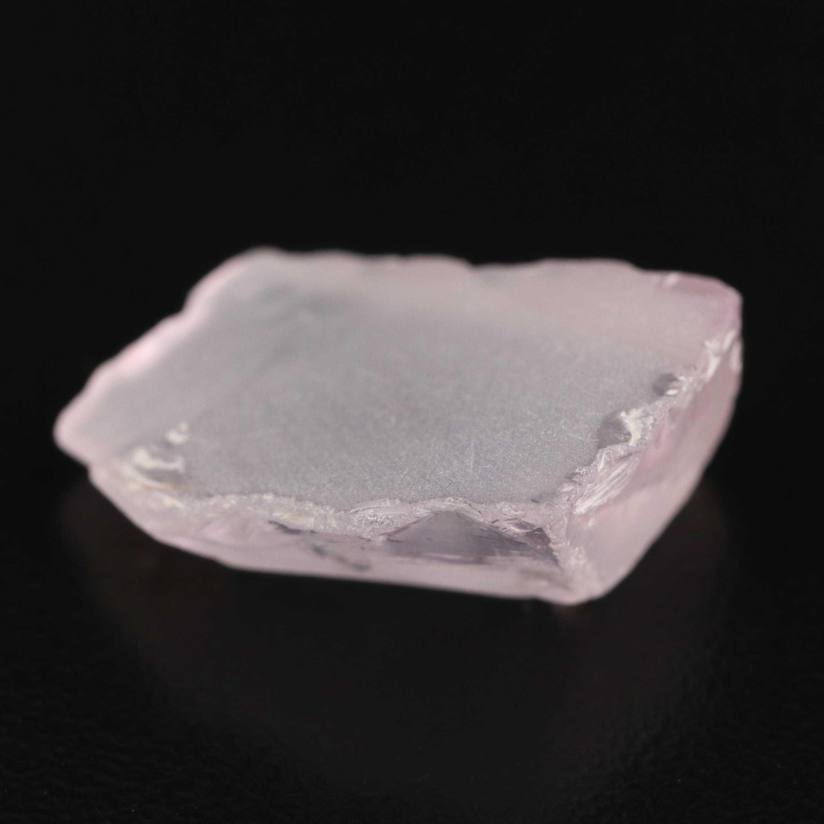 Loose 13.01 CT Rough Rose Quartz