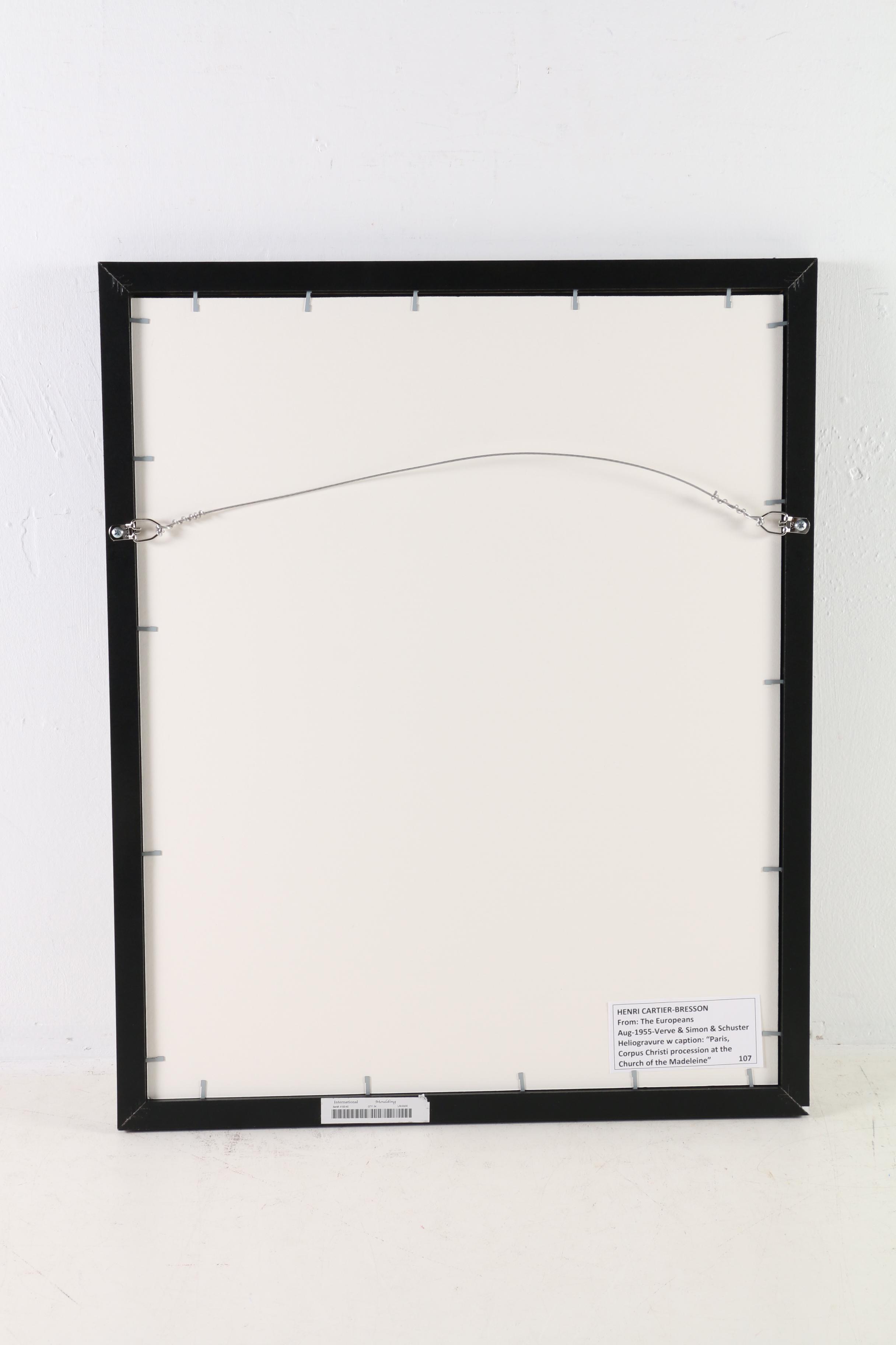 Henri Cartier-Bresson Heliogravure from "The Europeans", 1955