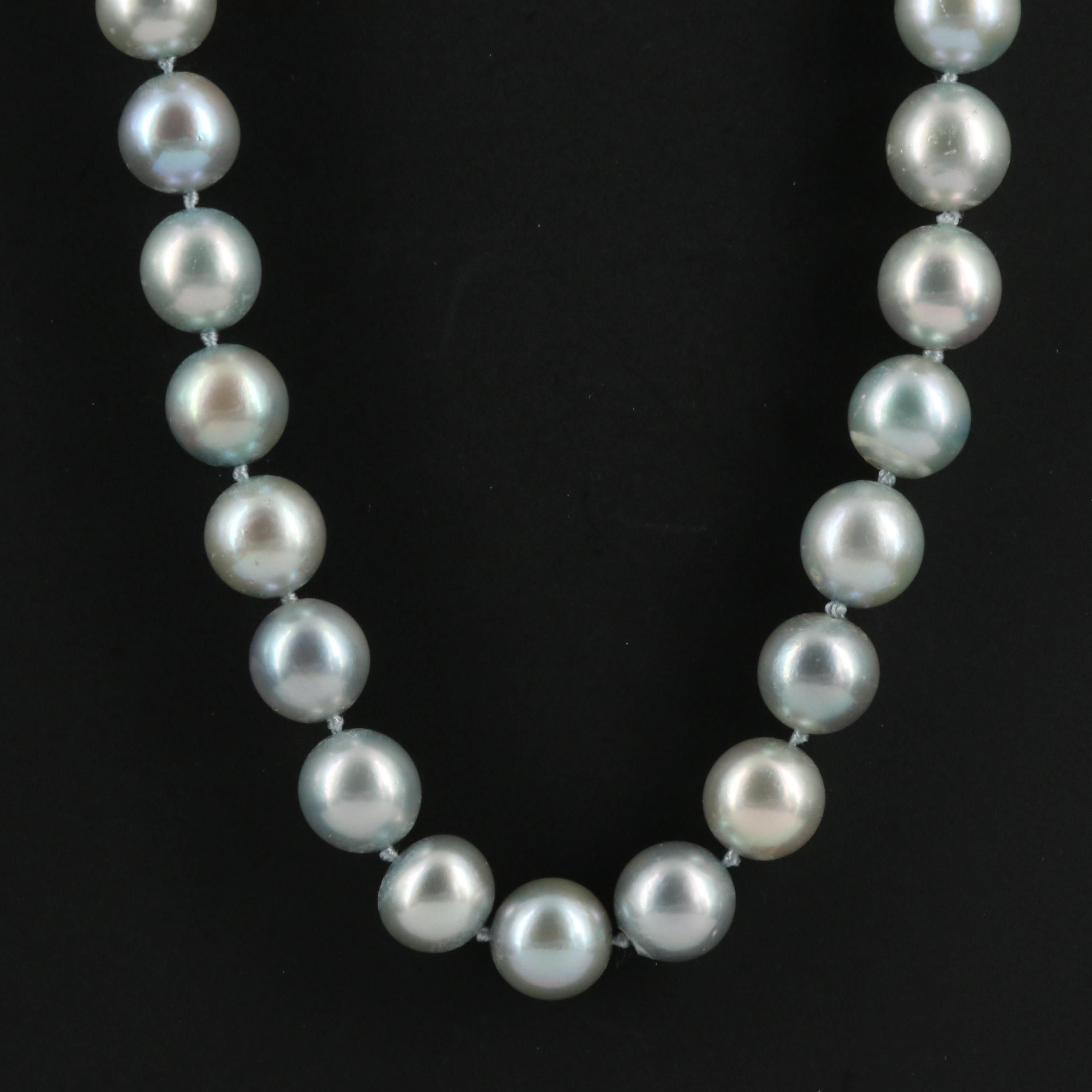 Endless Hand Knotted Pearl Necklace