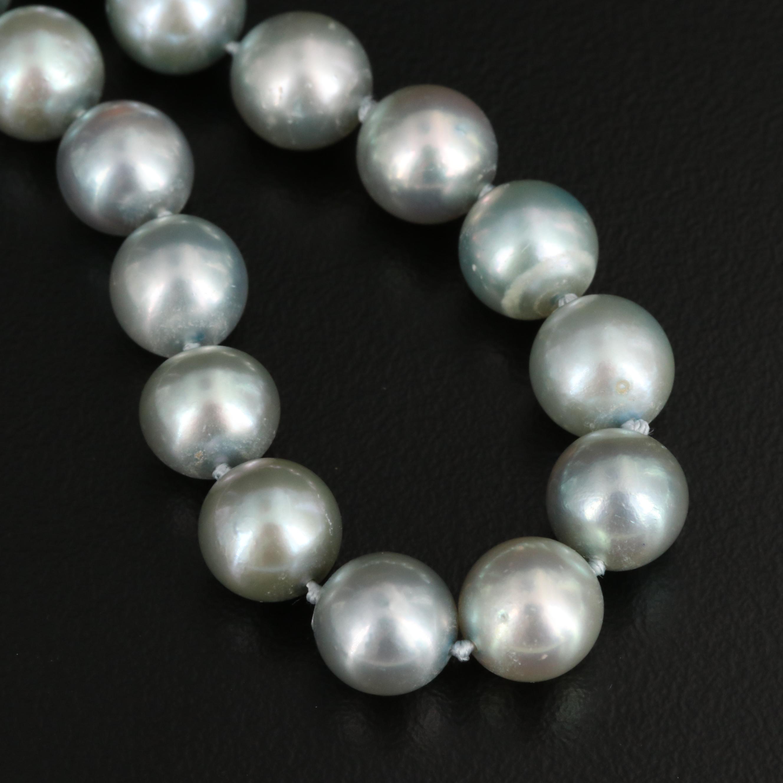 Endless Hand Knotted Pearl Necklace