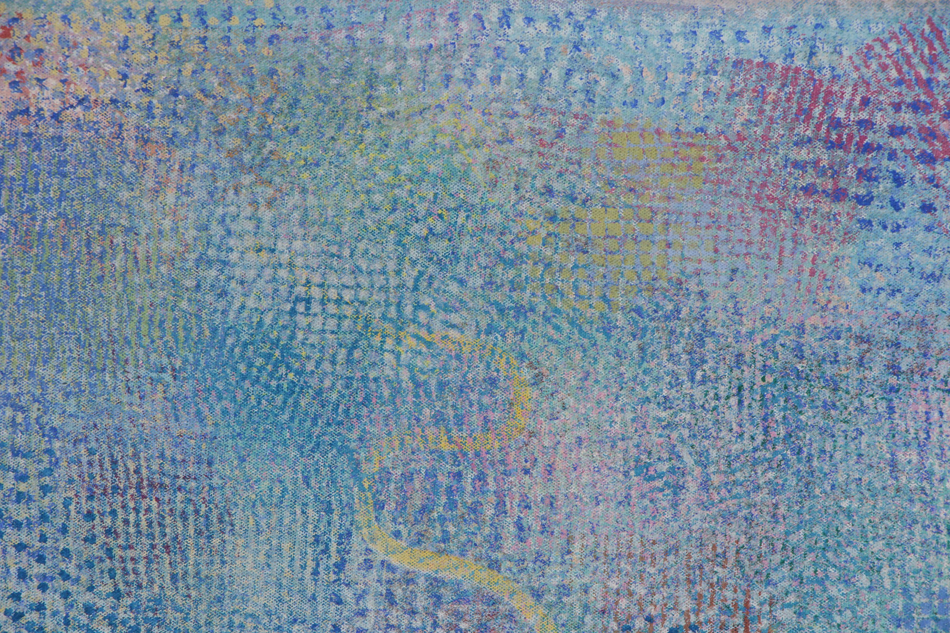 Robert Natkin Abstract Oil Painting "Antic Pergasio", 1994