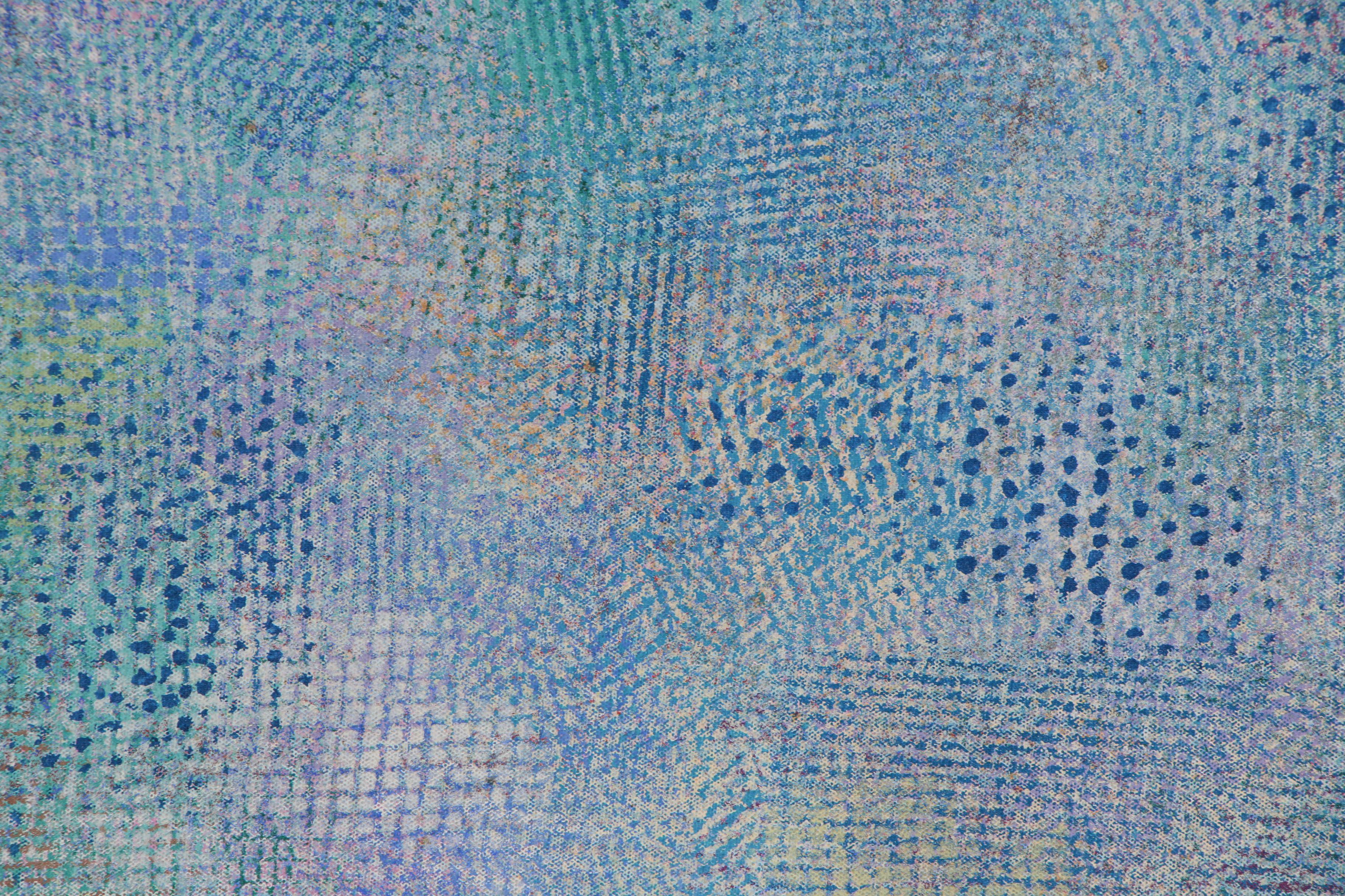 Robert Natkin Abstract Oil Painting "Antic Pergasio", 1994