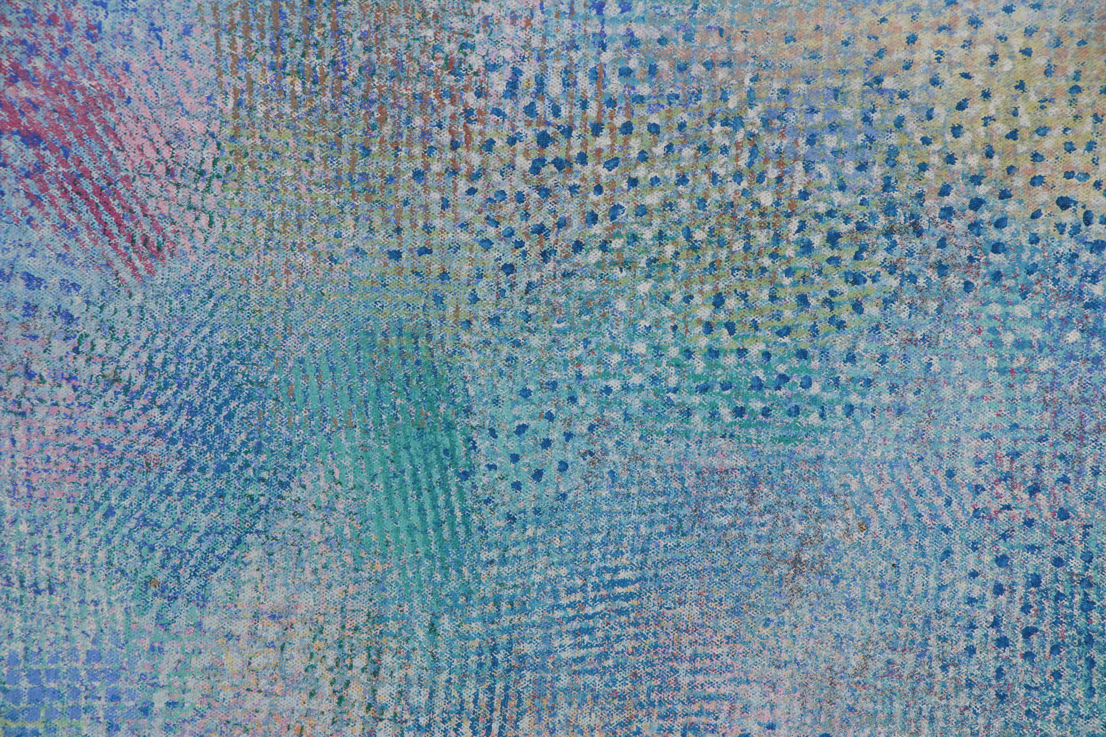 Robert Natkin Abstract Oil Painting "Antic Pergasio", 1994