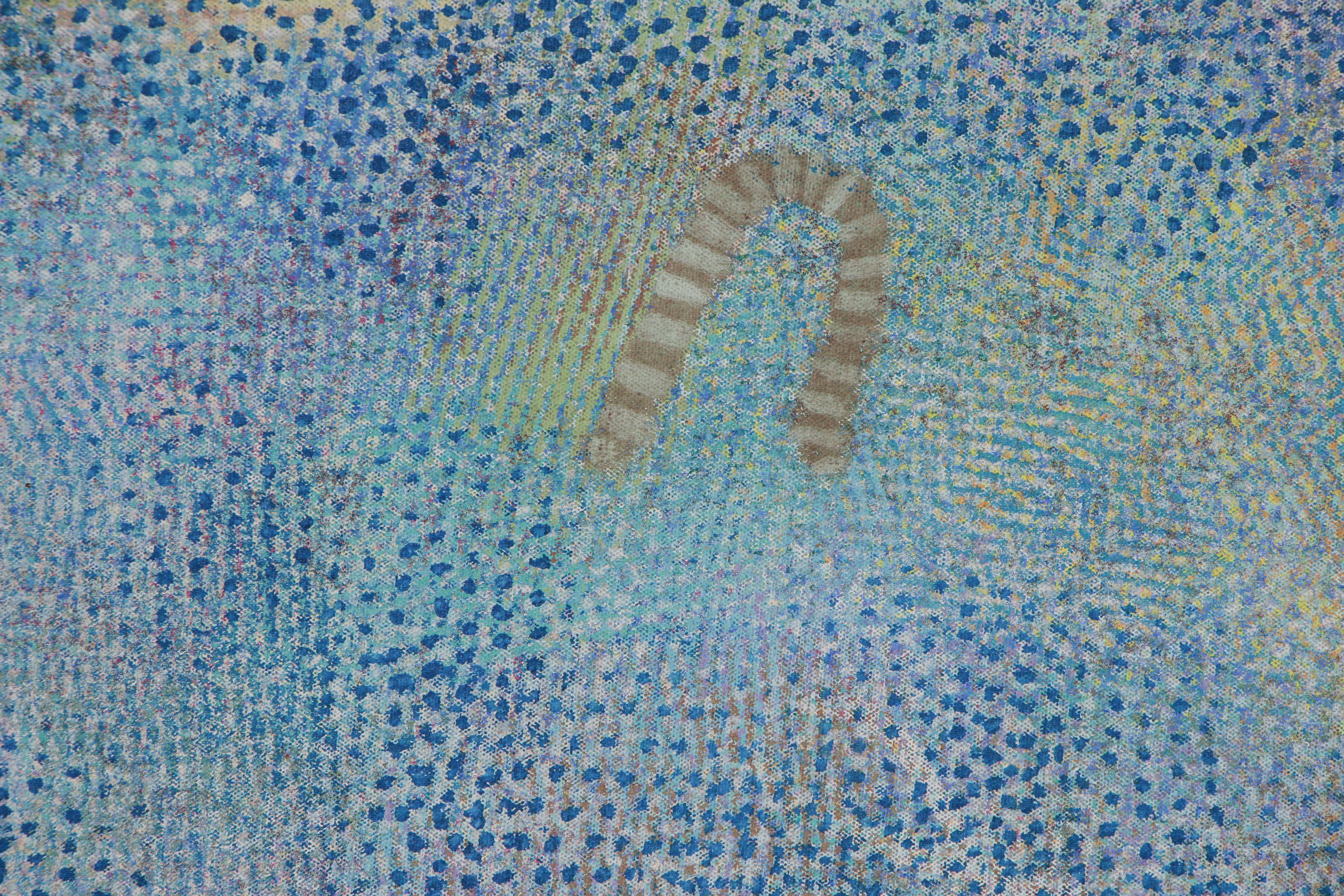 Robert Natkin Abstract Oil Painting "Antic Pergasio", 1994