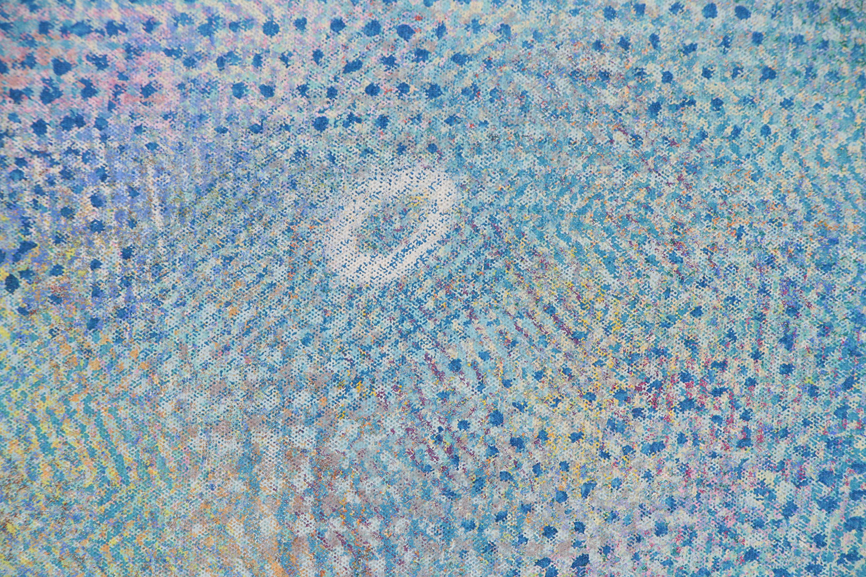 Robert Natkin Abstract Oil Painting "Antic Pergasio", 1994