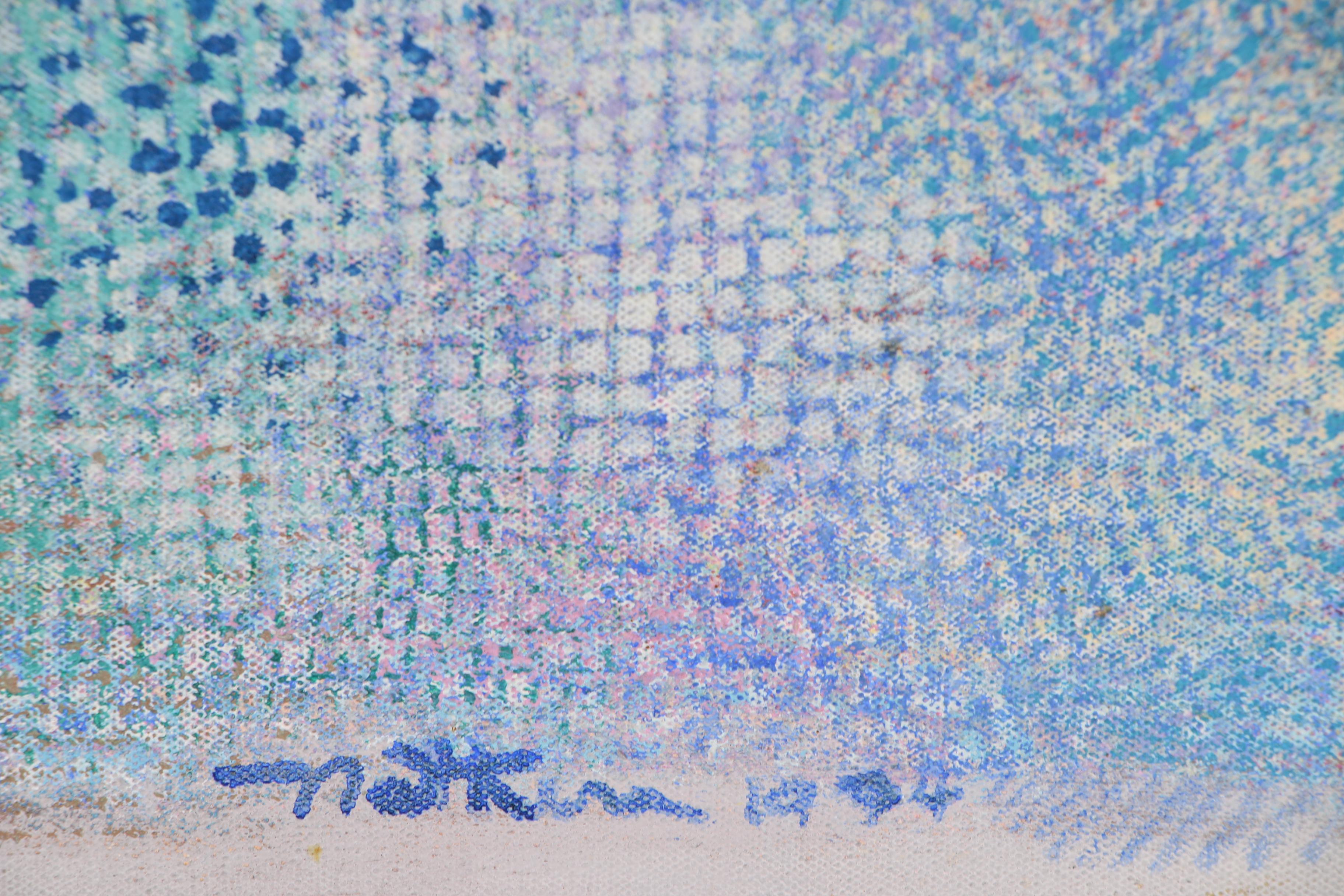 Robert Natkin Abstract Oil Painting "Antic Pergasio", 1994