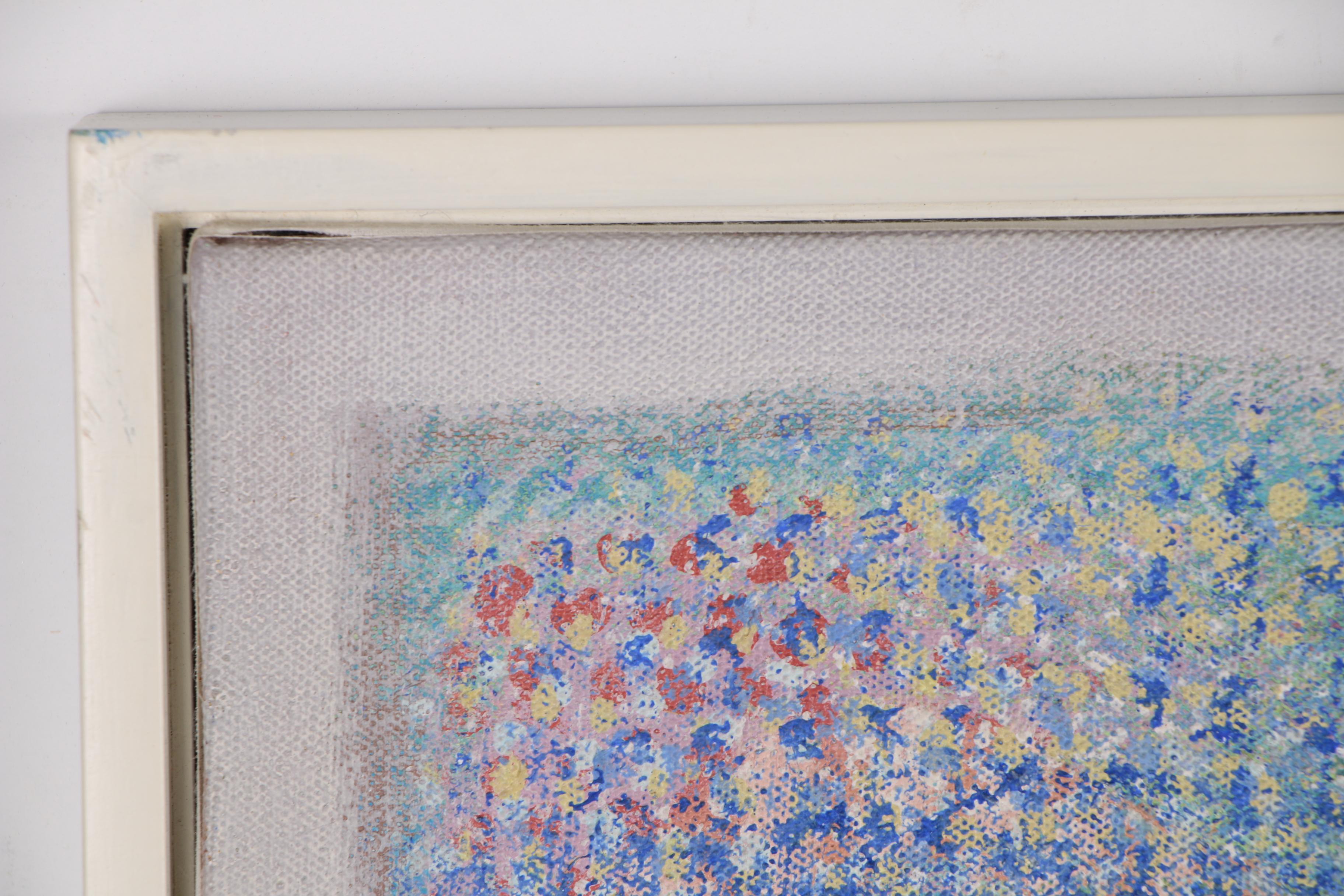 Robert Natkin Abstract Oil Painting "Antic Pergasio", 1994