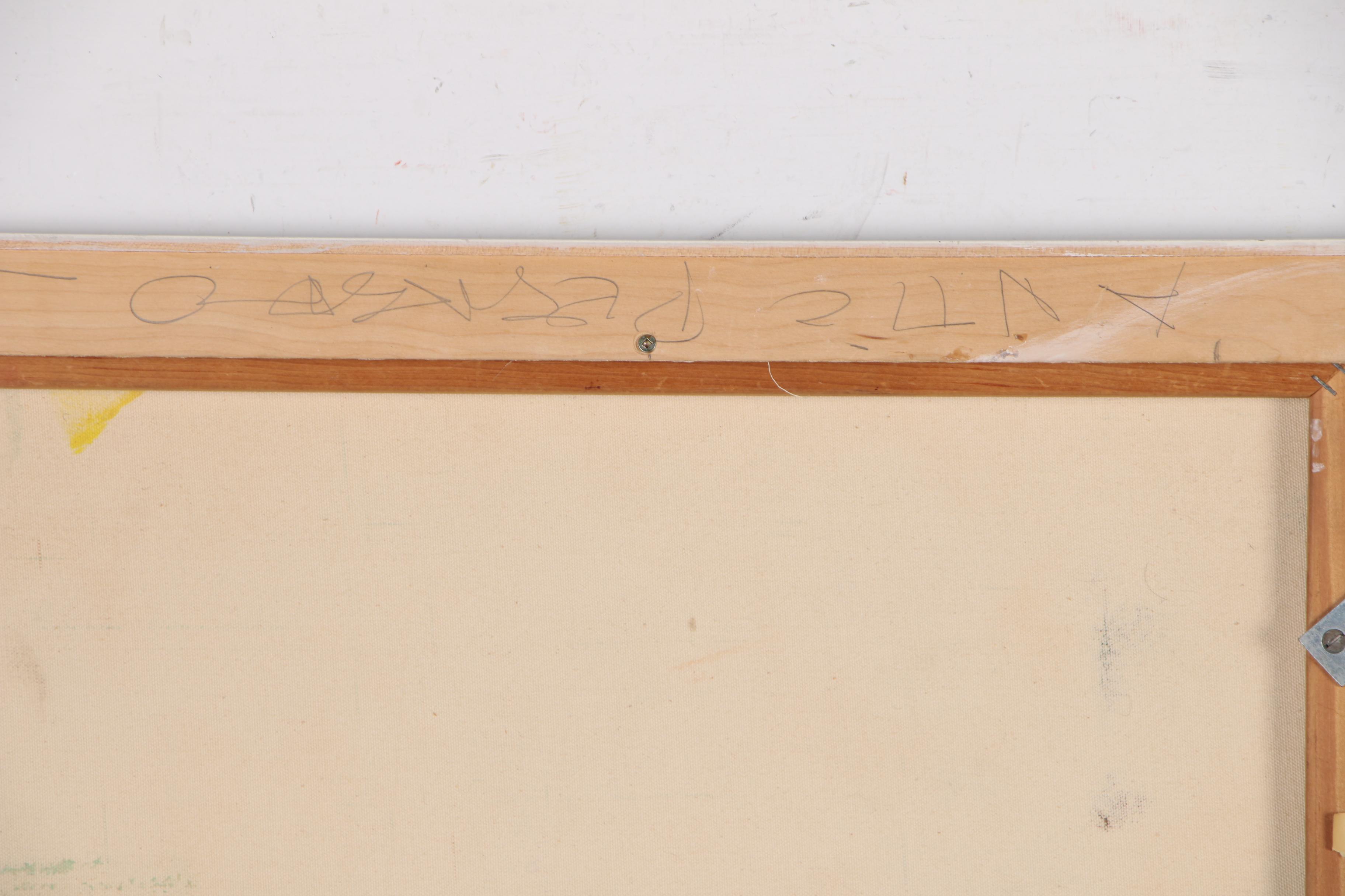 Robert Natkin Abstract Oil Painting "Antic Pergasio", 1994