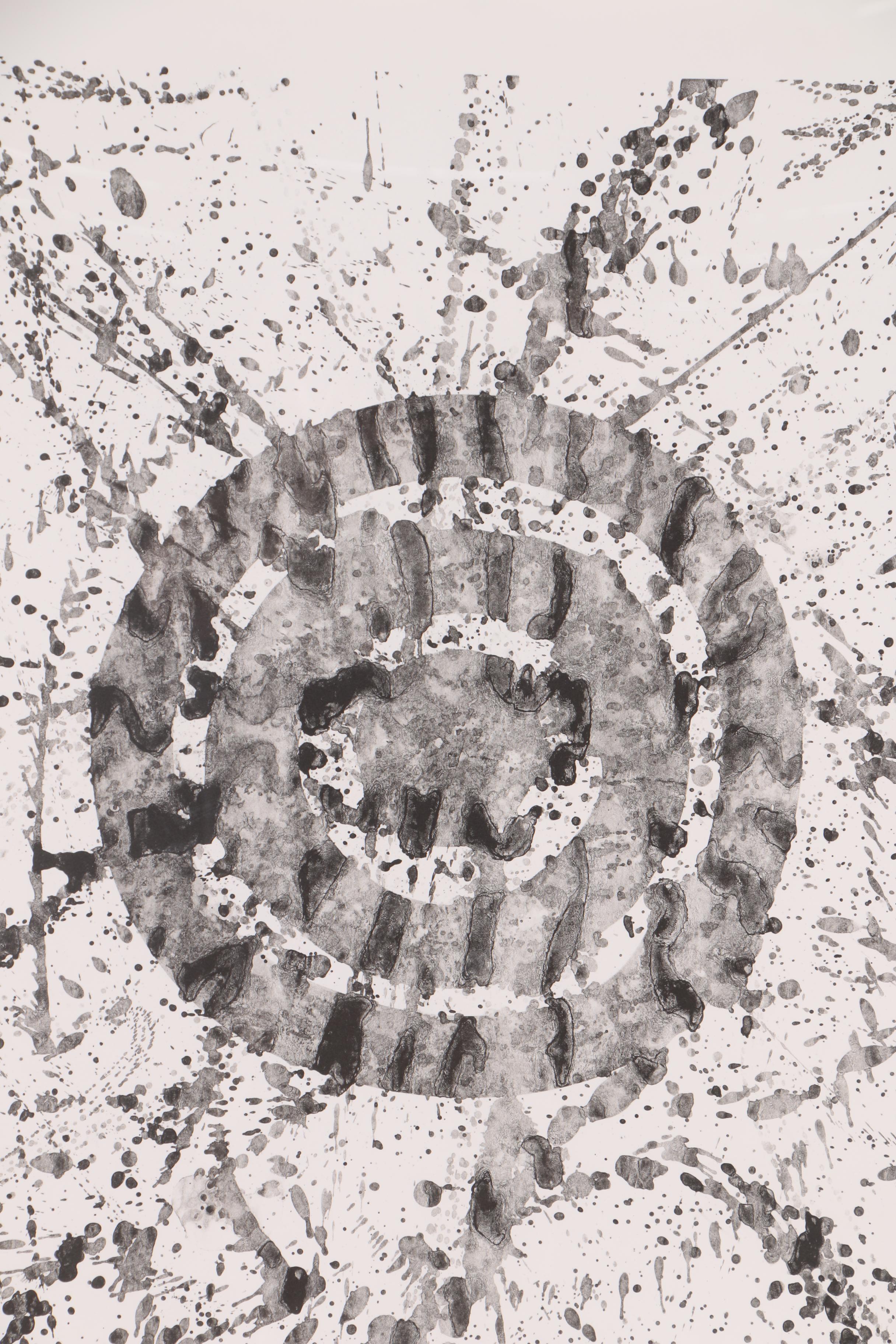 Sam Francis Abstract Lithograph, 1976