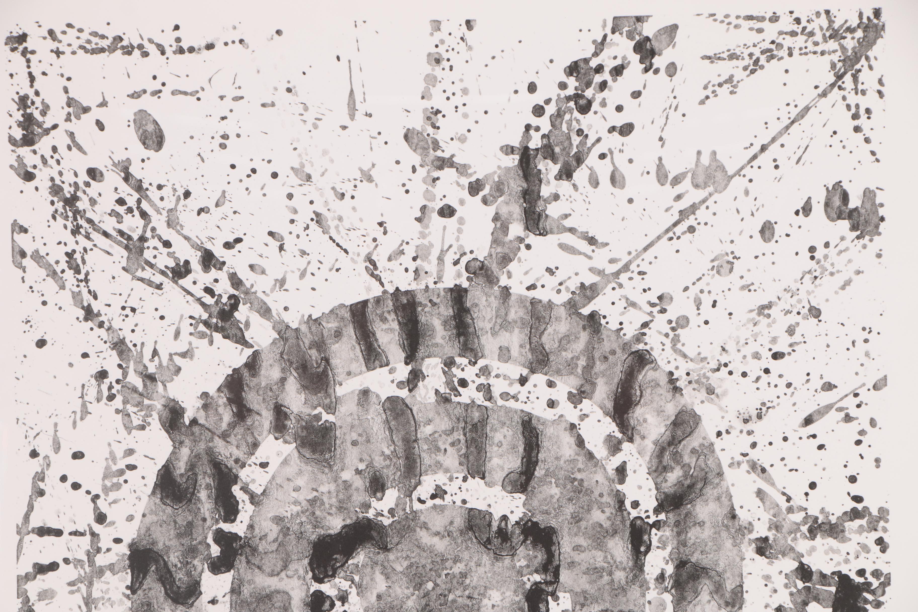 Sam Francis Abstract Lithograph, 1976