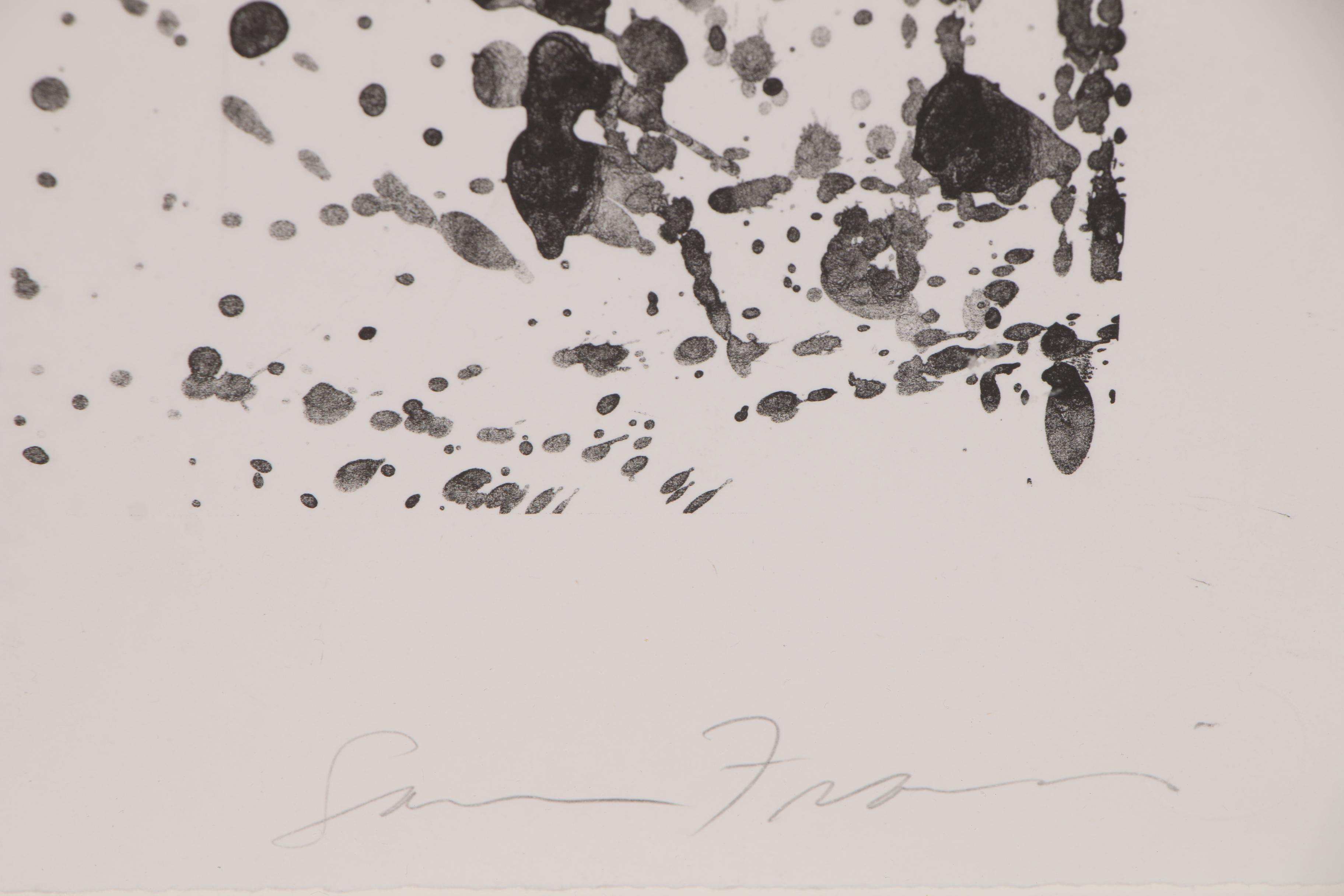 Sam Francis Abstract Lithograph, 1976