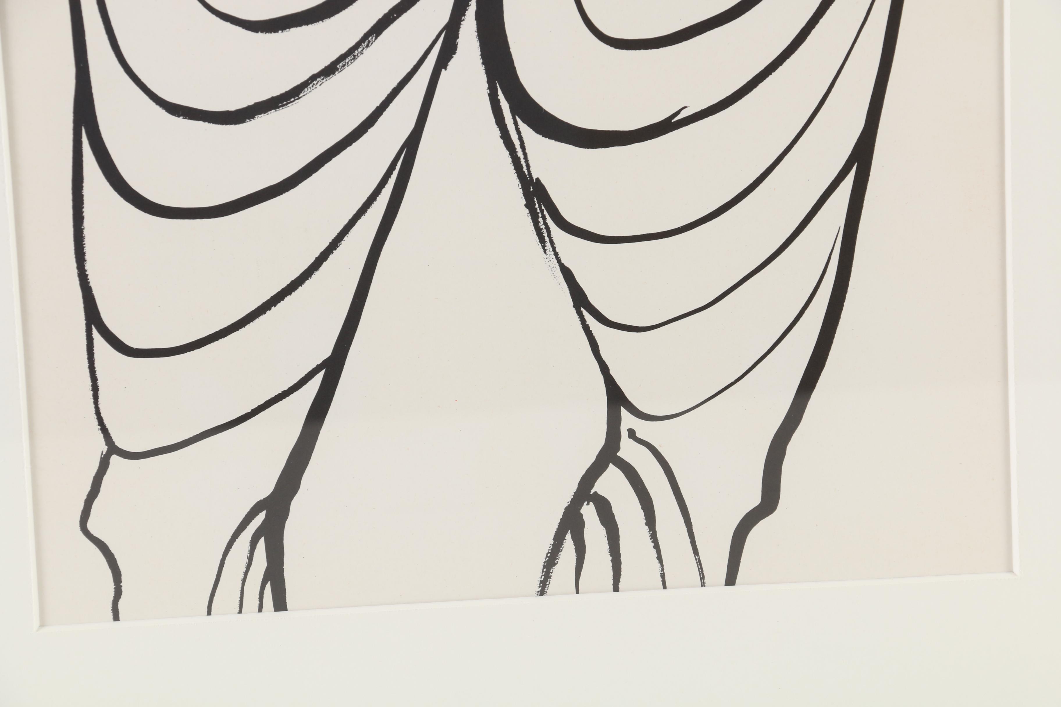 Alexander Calder Lithograph for "Derrière le Miroir", 1968
