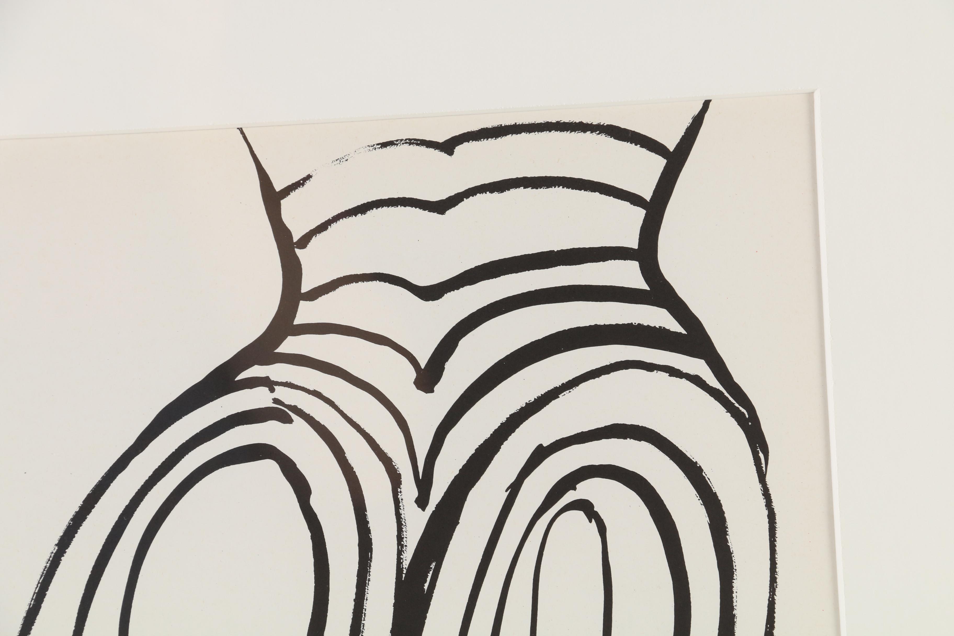 Alexander Calder Lithograph for "Derrière le Miroir", 1968