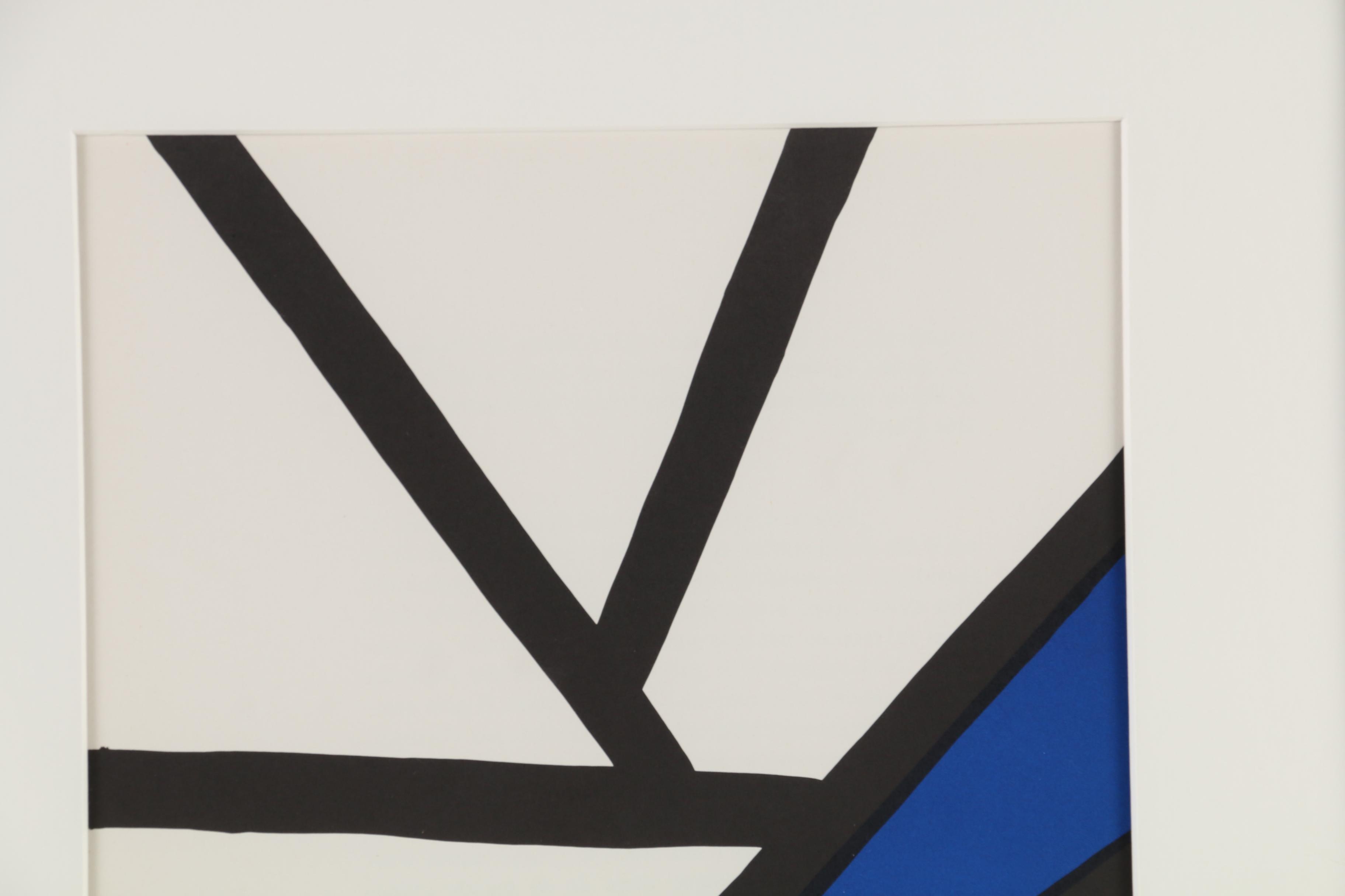 Alexander Calder Color Lithograph for "Derrière le Miroir", 1968