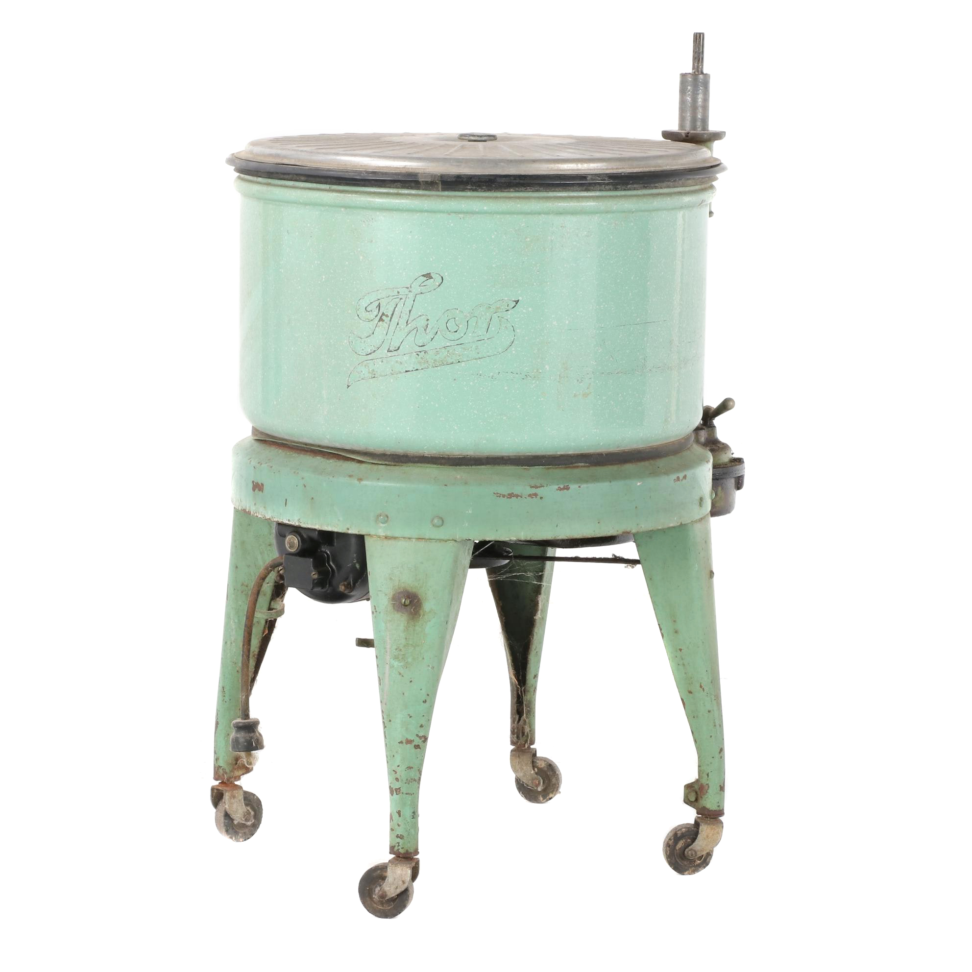 Thor Electric Metal Drum Washer, Early 20th Century