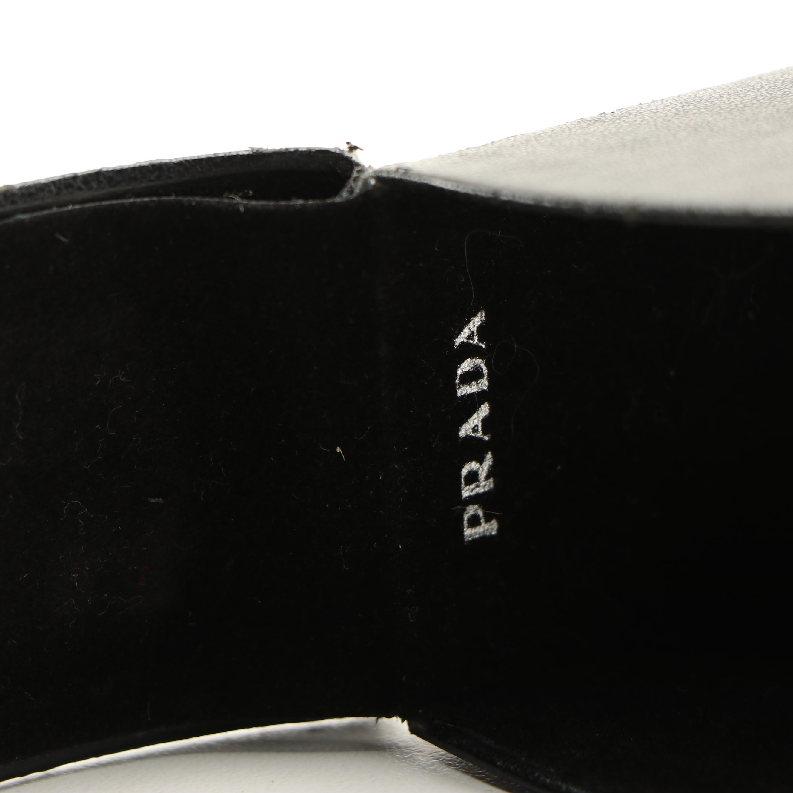 Prada Havana Wrap Sunglasses SPR70G with Case