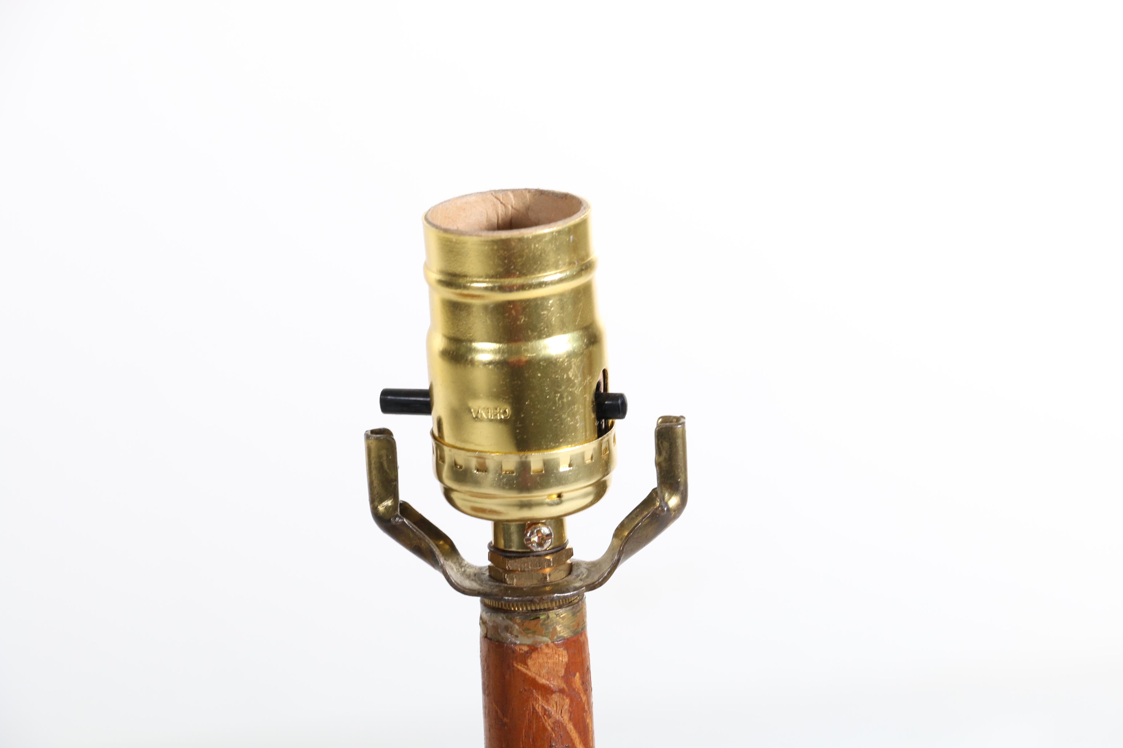 Mid Century Modern Teak Floor Lamp and Nesting Tables