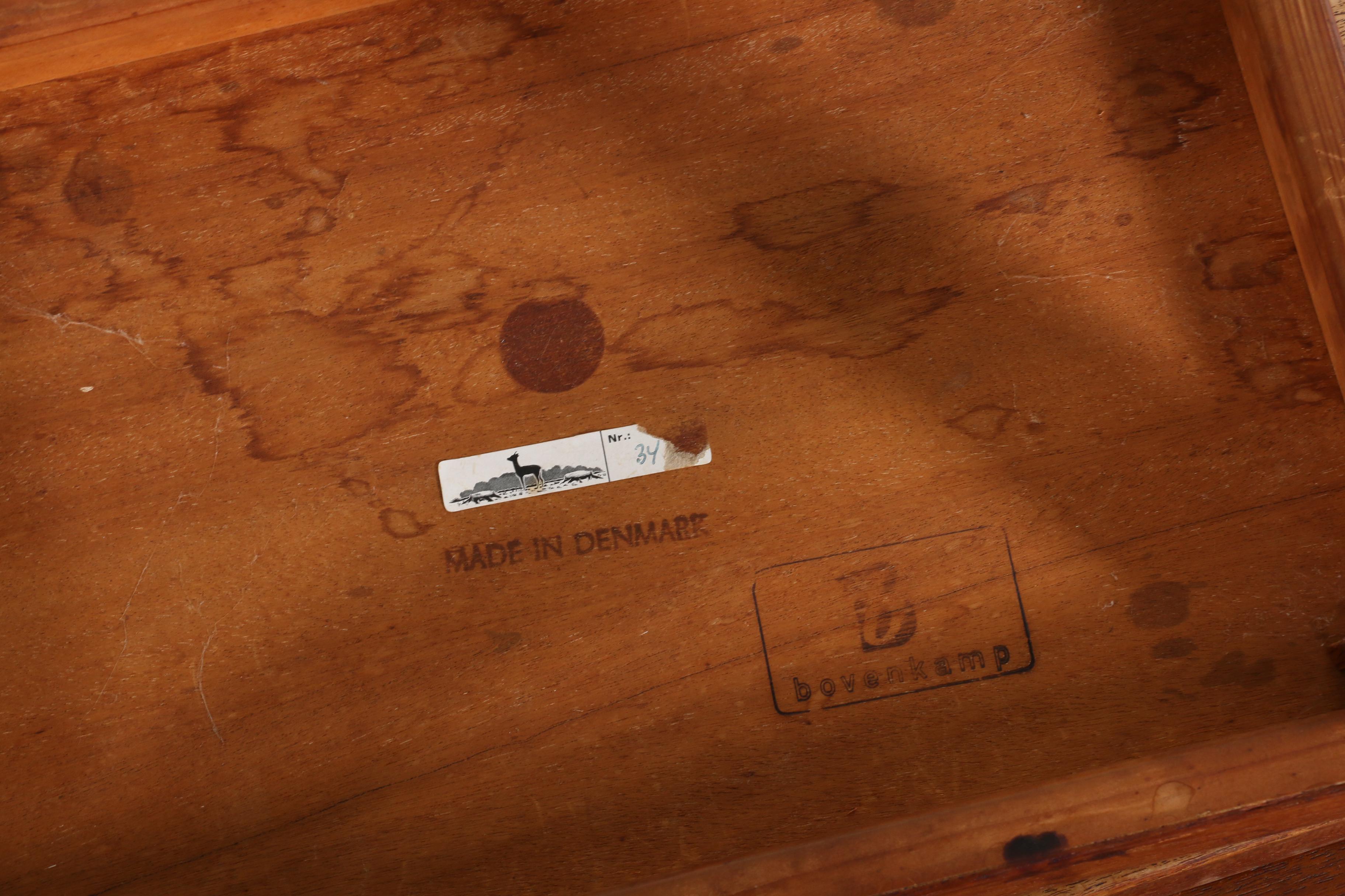 Mid Century Modern Teak Floor Lamp and Nesting Tables