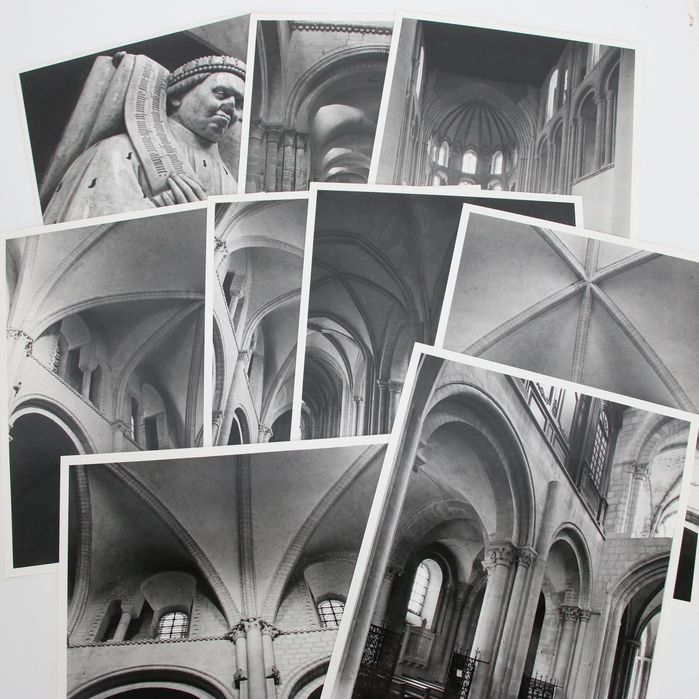 James Austin Architectural Photography Silver Gelatin Prints, Mid-20th Century