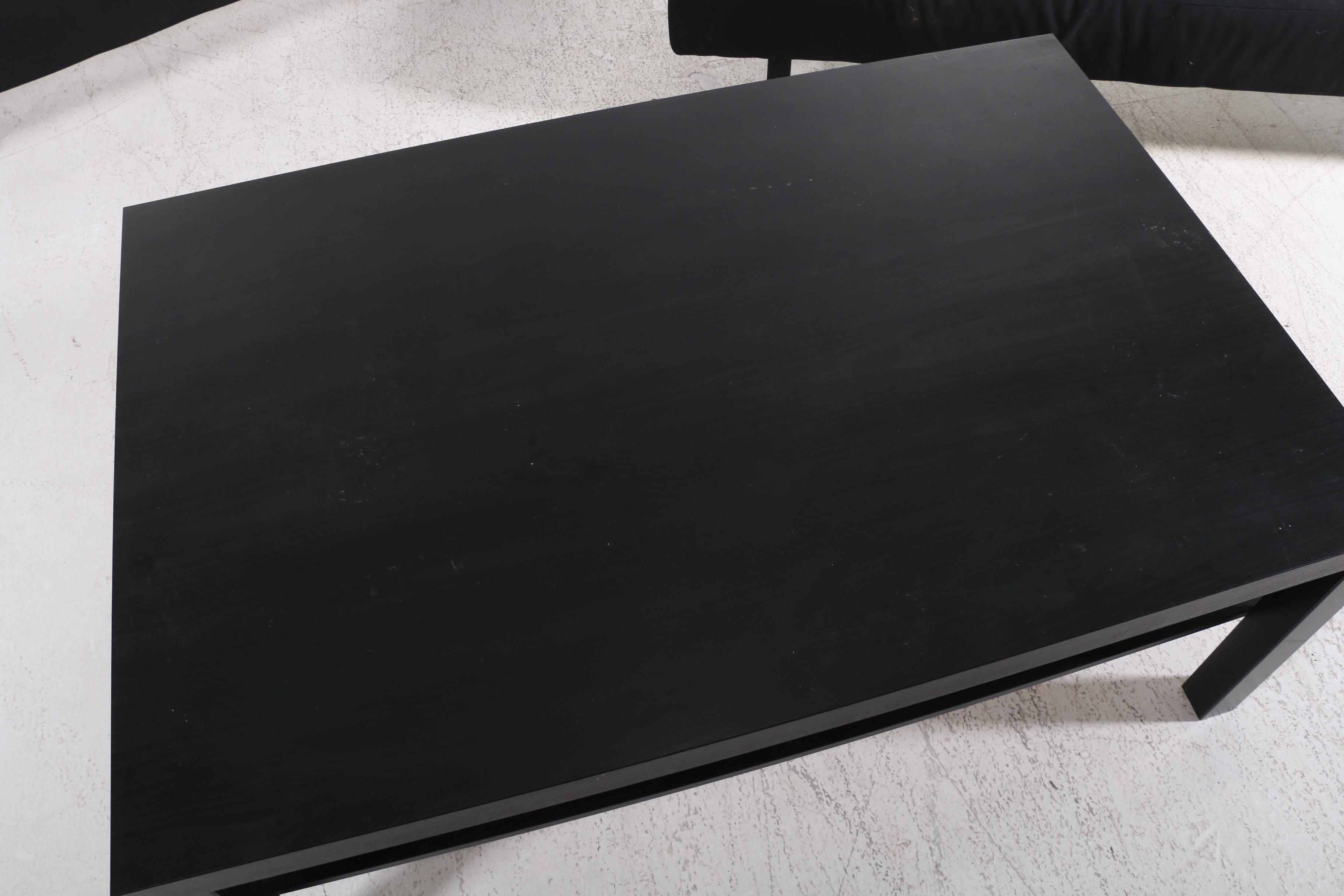 IKEA "Balkarp" Sleeper Sofas with "Lack" Tiered Coffee Table