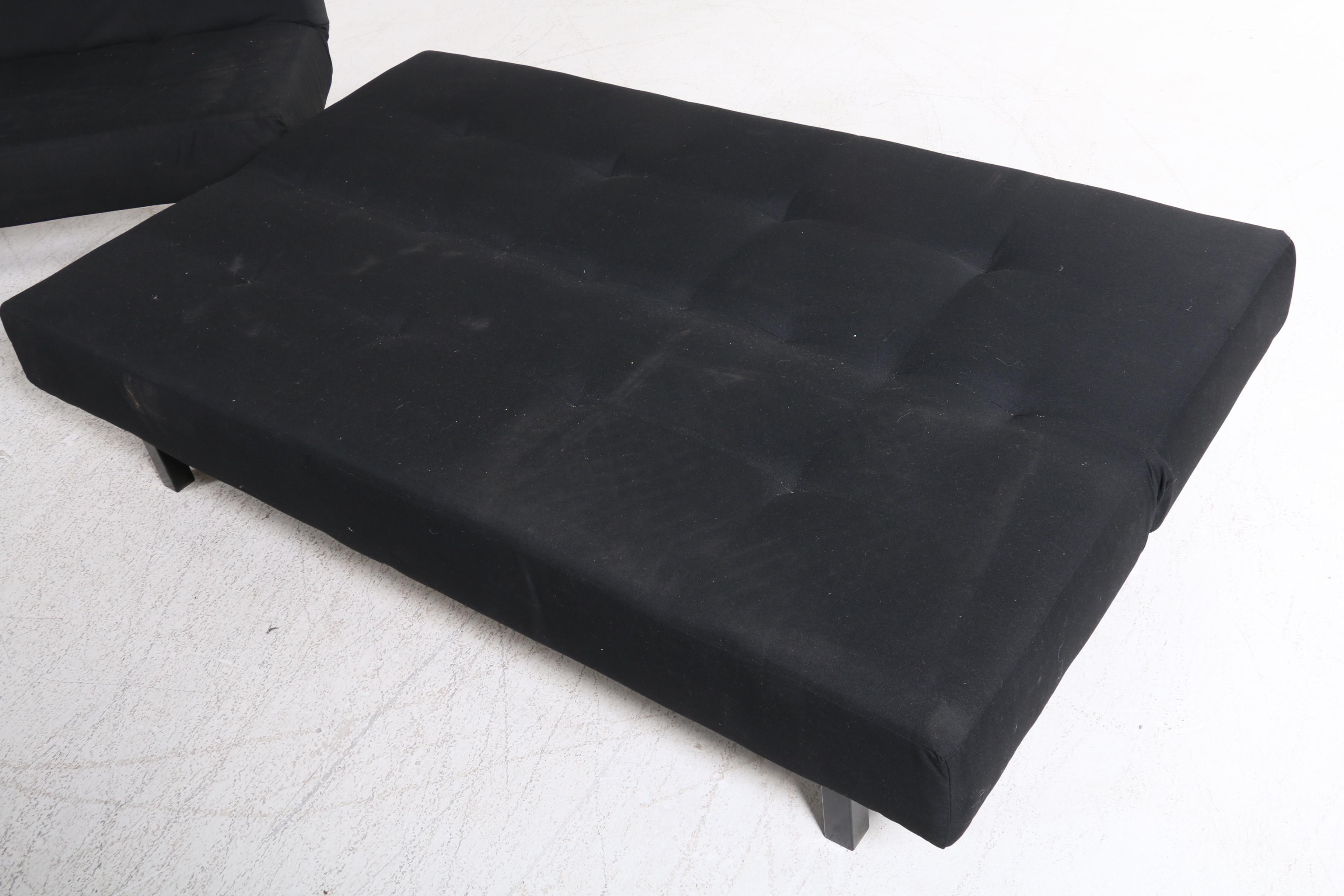 IKEA "Balkarp" Sleeper Sofas with "Lack" Tiered Coffee Table