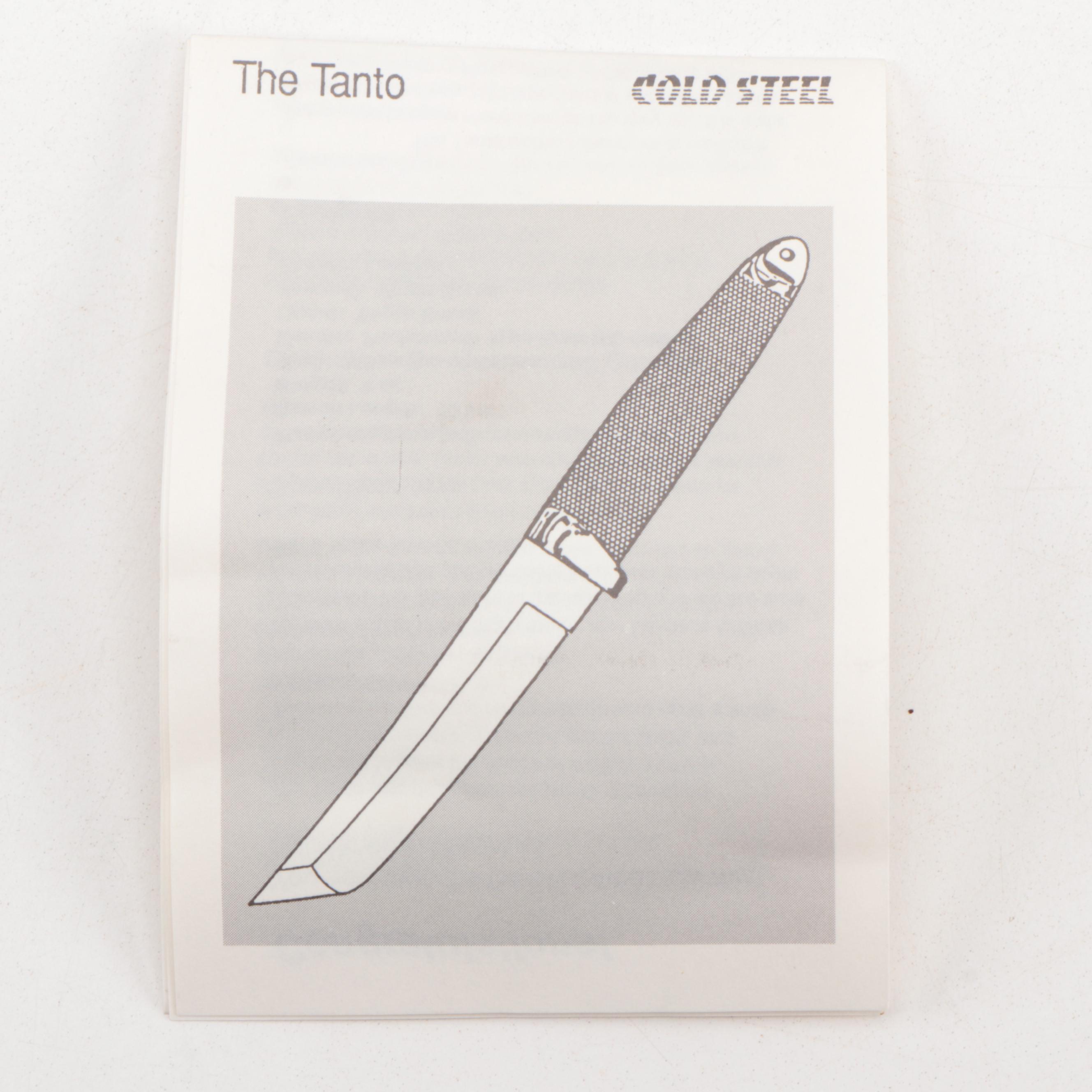 Cold Steel "Tanto" Fixed Blade Knife