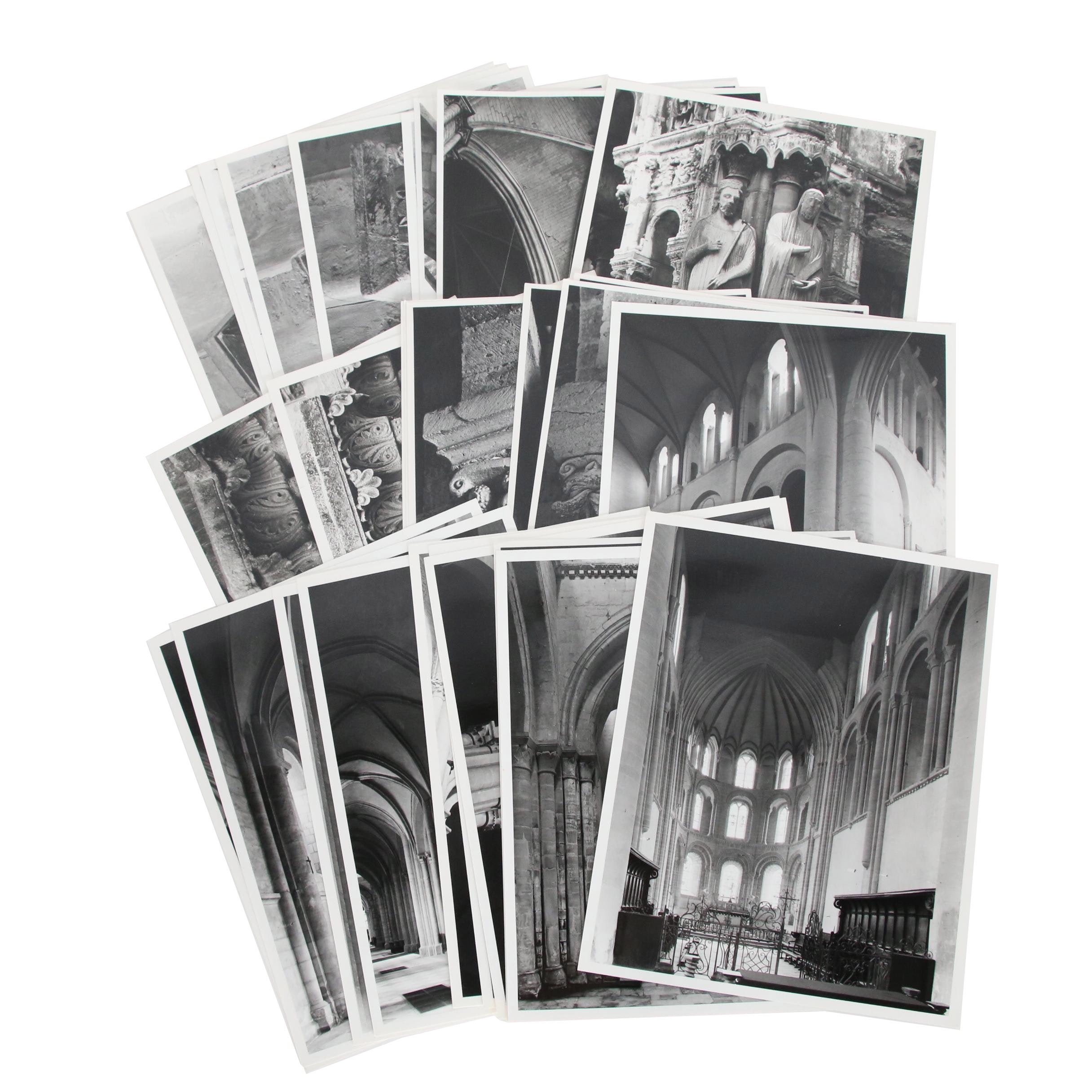 James Austin Architectural Photography Silver Gelatin Prints, Mid-20th Century