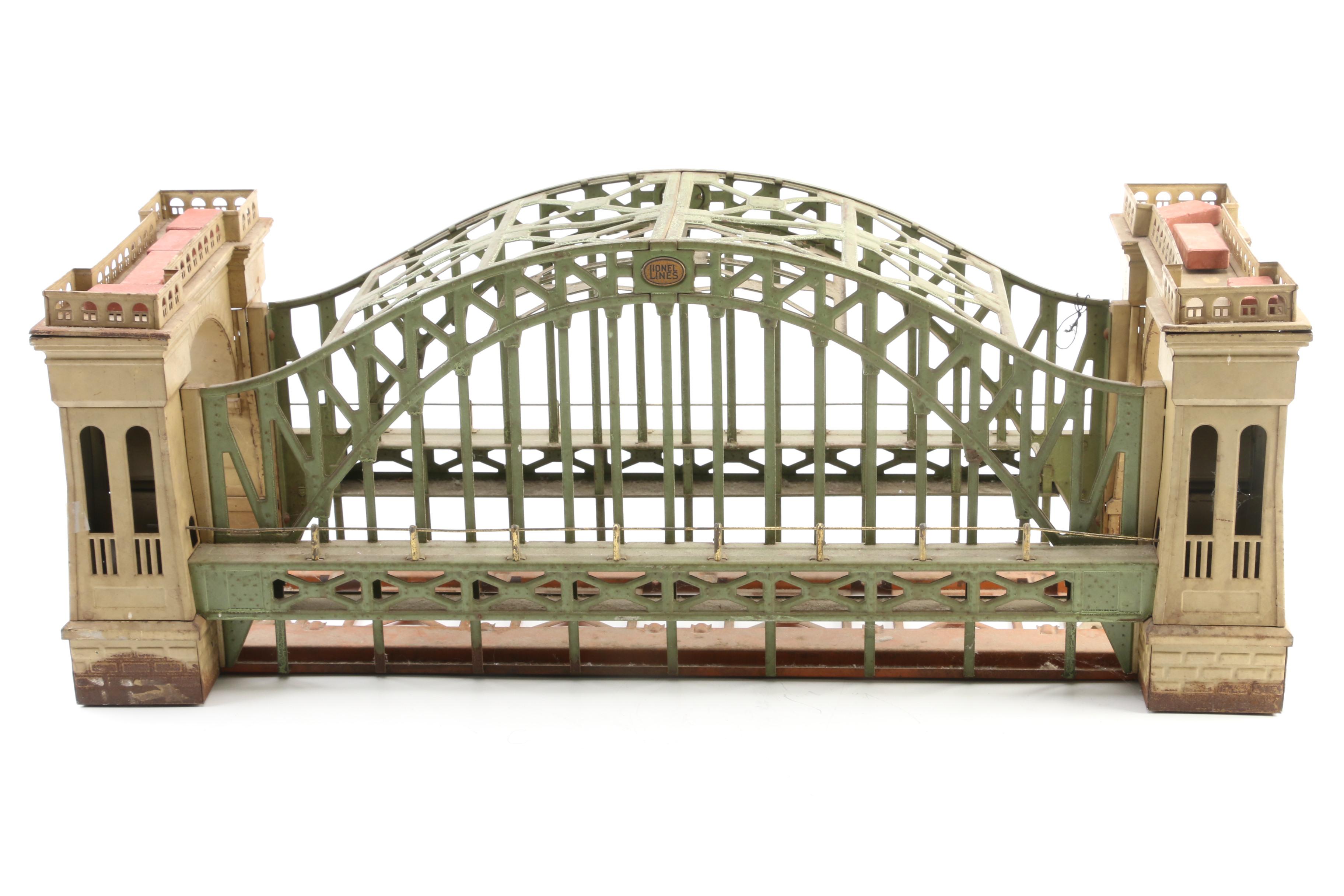 Lionel Corp. Model Train No. 300 Standard Gauge Hellgate Bridge, 1920s-1930s