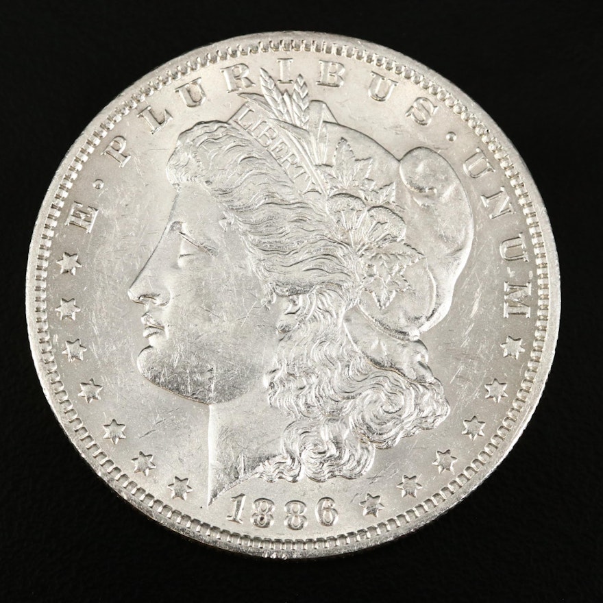 Better Date 1886-O Morgan Silver Dollar