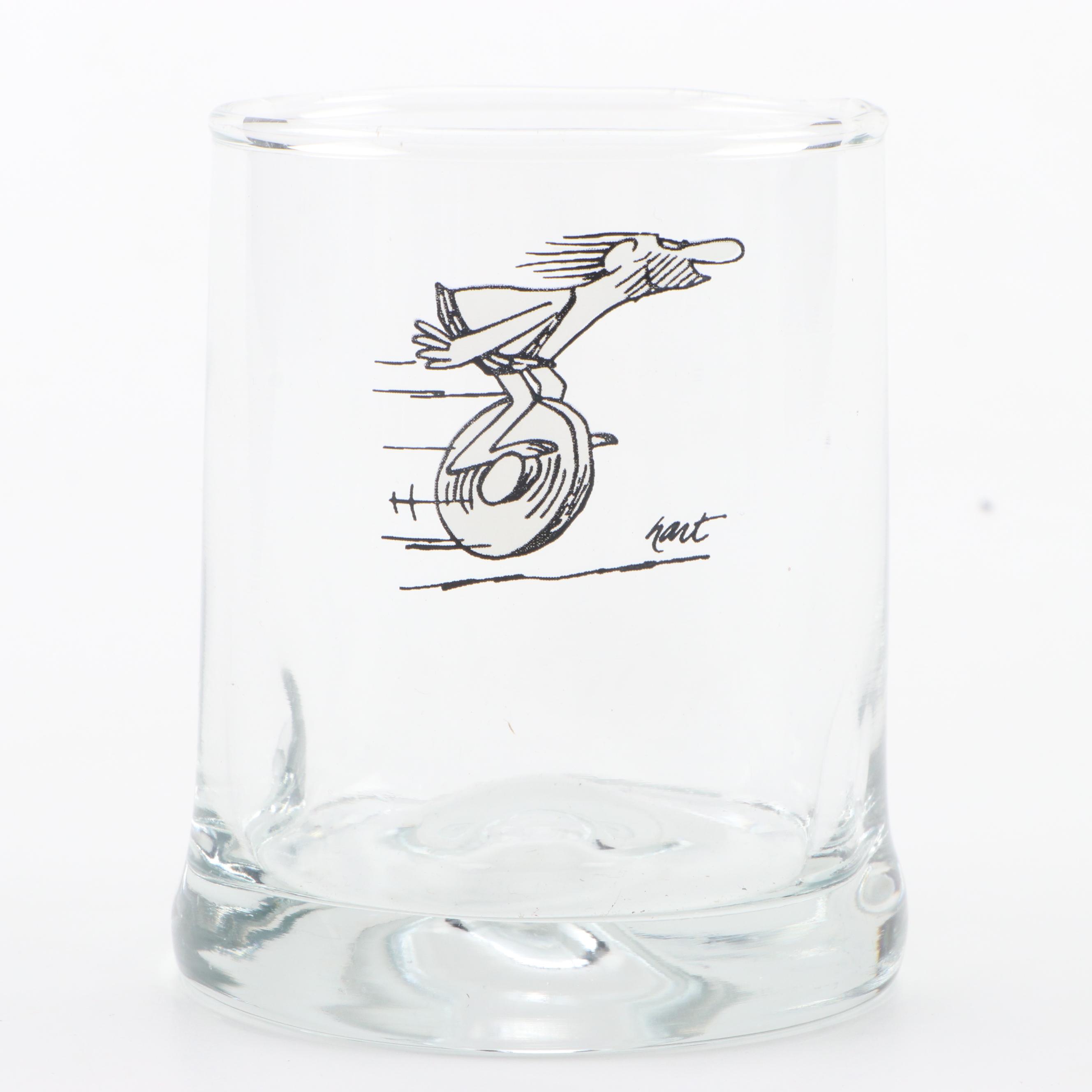 Johnny Hart "B.C." Comic Strip Themed Barware and Dinnerware