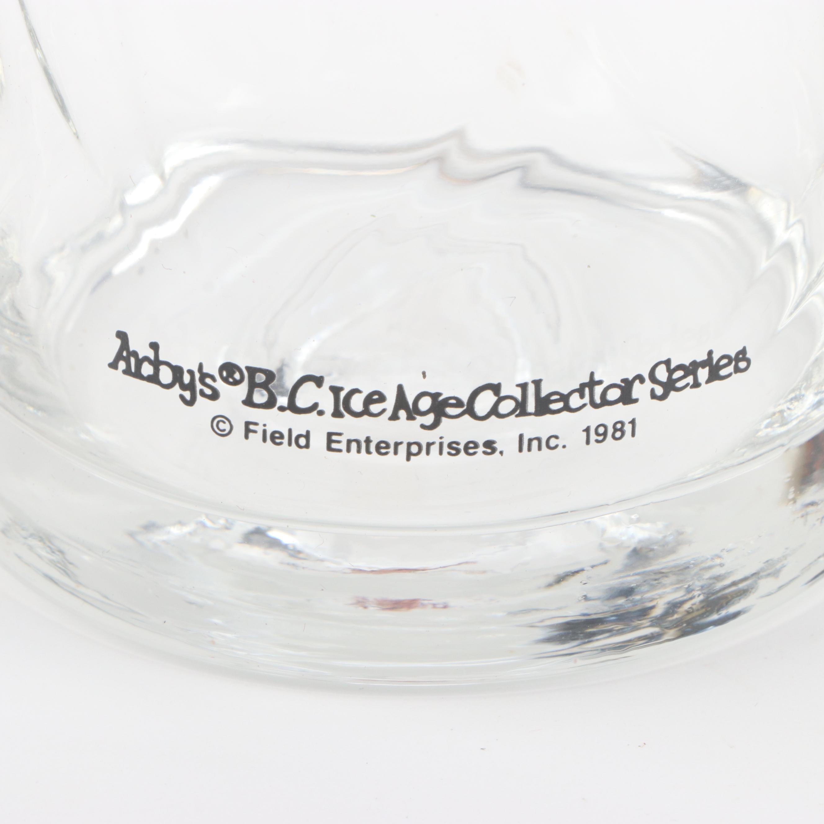 Johnny Hart "B.C." Comic Strip Themed Barware and Dinnerware