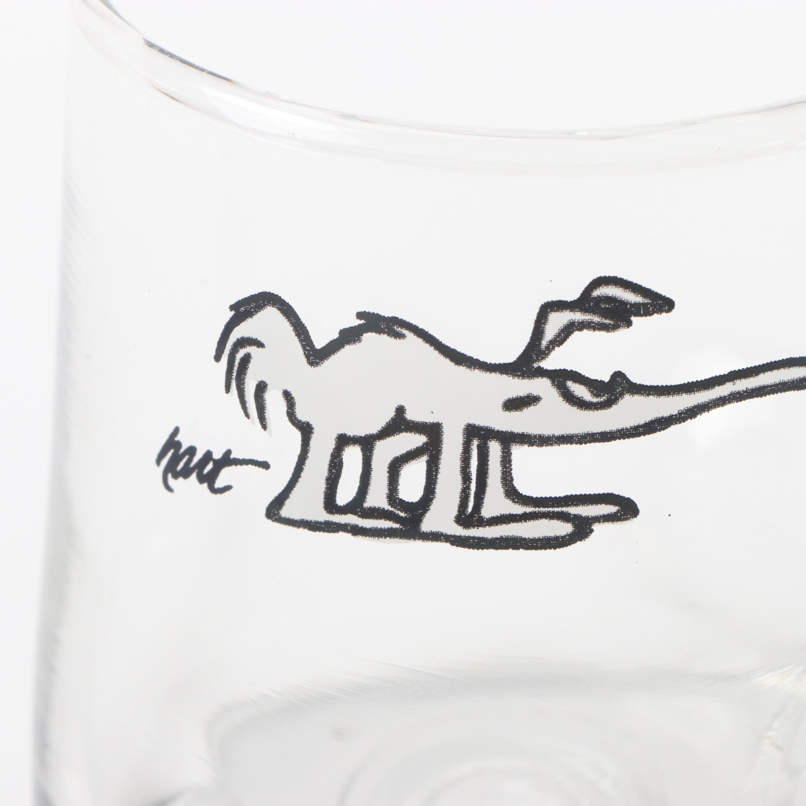 Johnny Hart "B.C." Comic Strip Themed Barware and Dinnerware