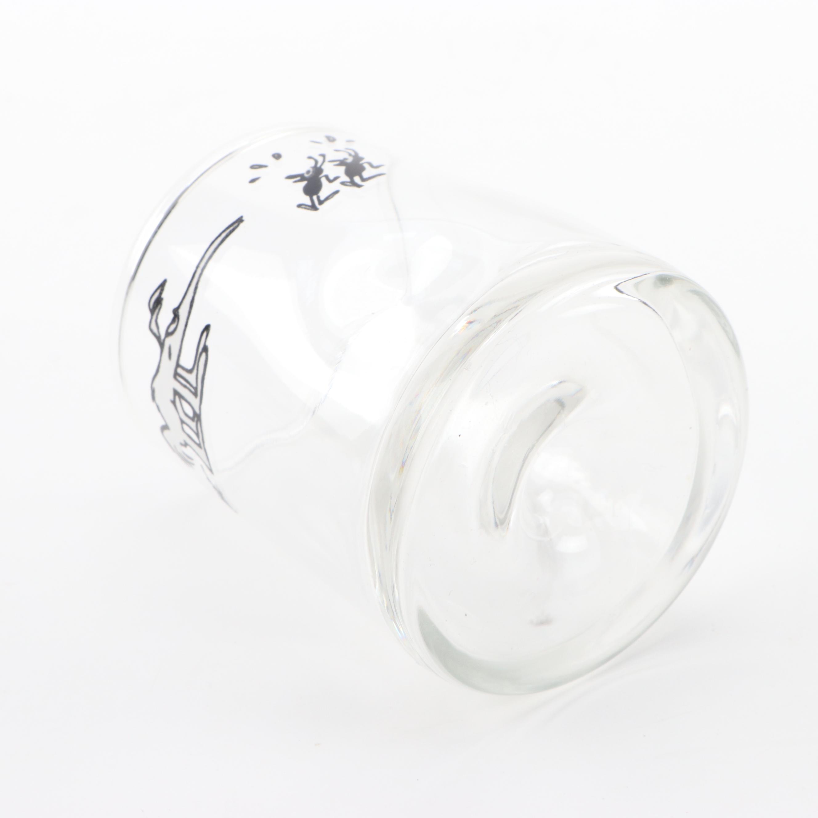 Johnny Hart "B.C." Comic Strip Themed Barware and Dinnerware