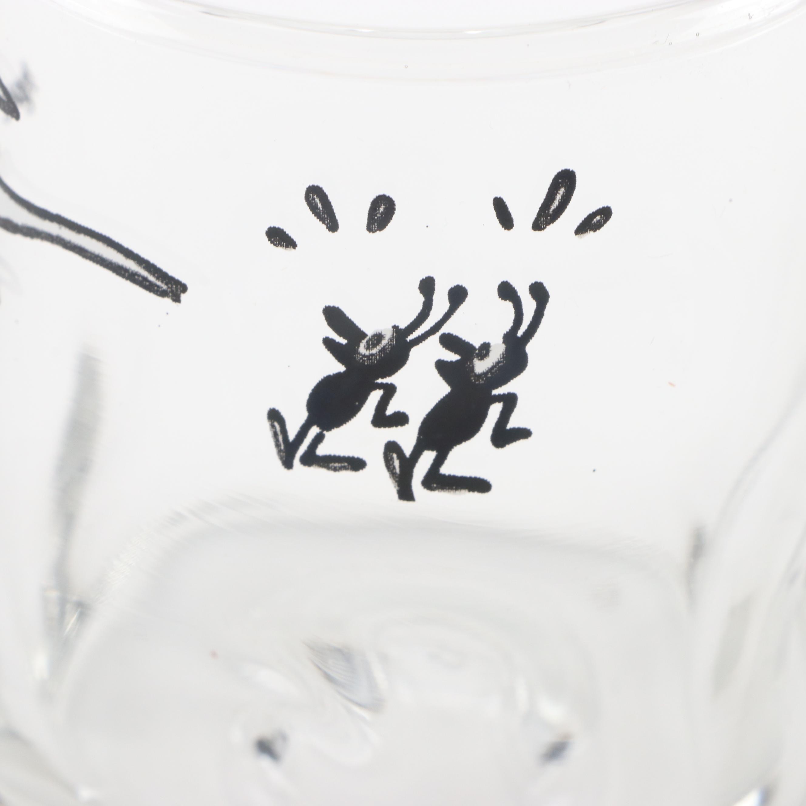 Johnny Hart "B.C." Comic Strip Themed Barware and Dinnerware