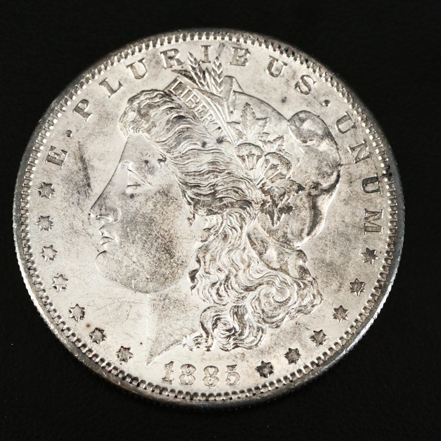 Better Date 1885-S Morgan Silver Dollar