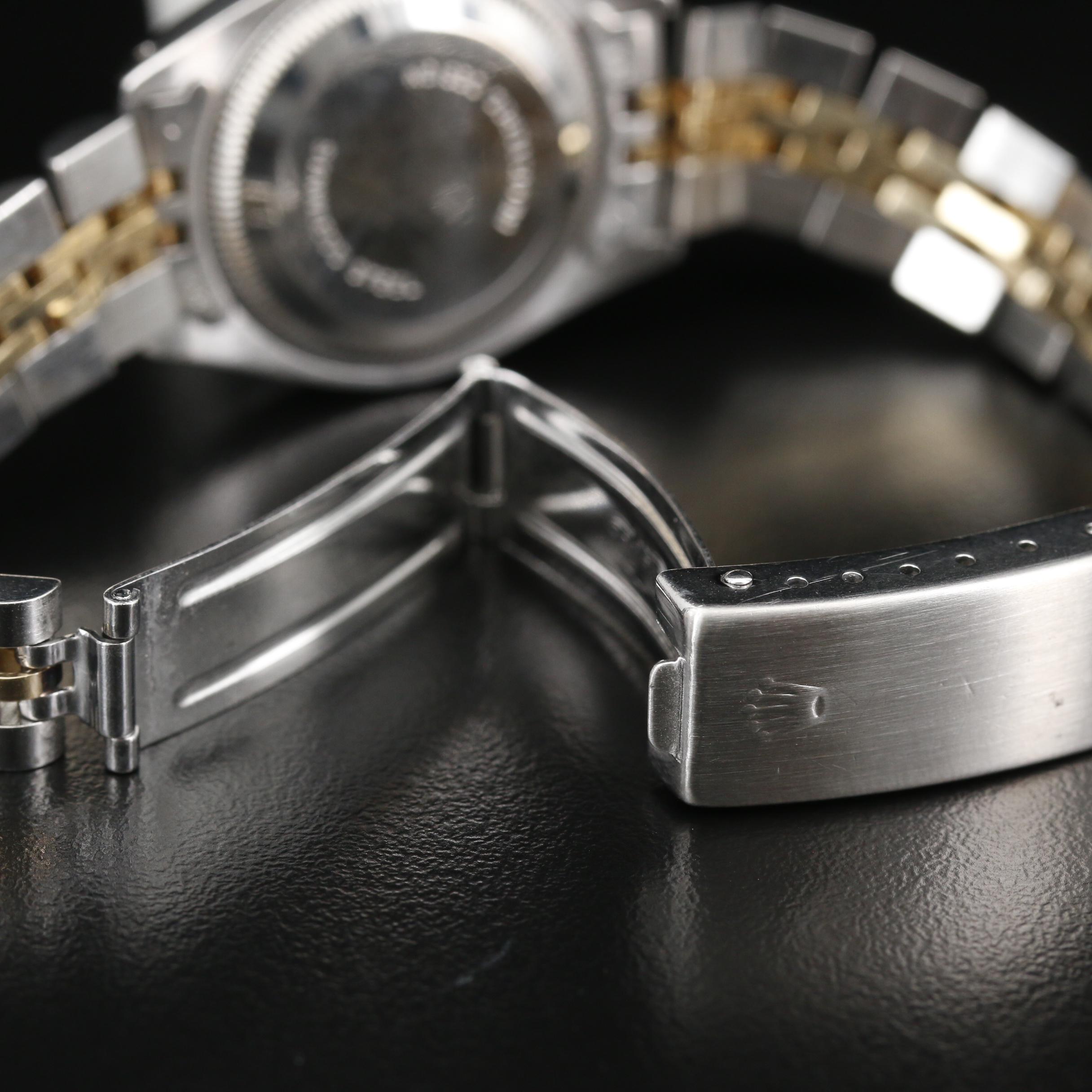 1979 Rolex Date Stainless Steel and 14K Automatic Watch