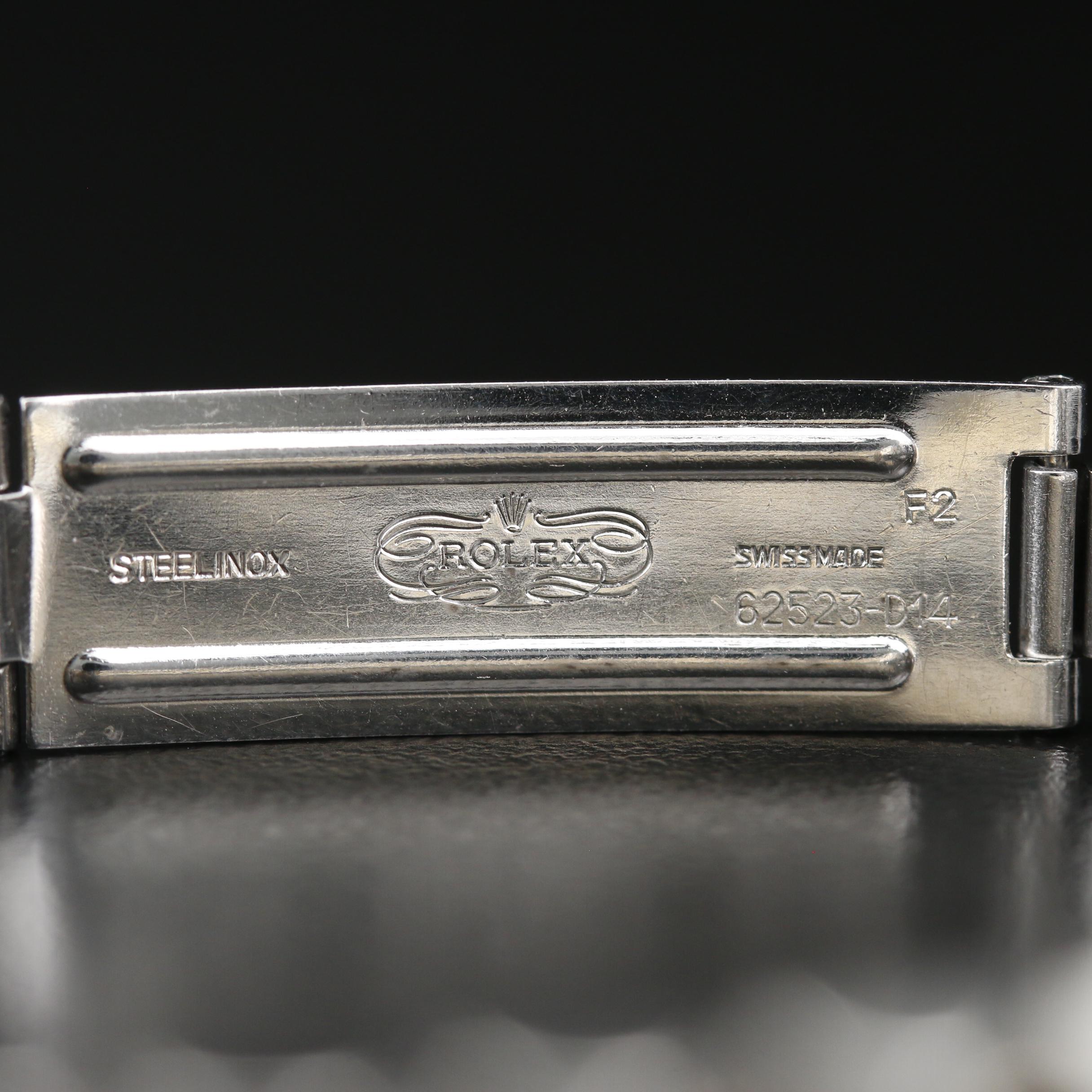 1979 Rolex Date Stainless Steel and 14K Automatic Watch