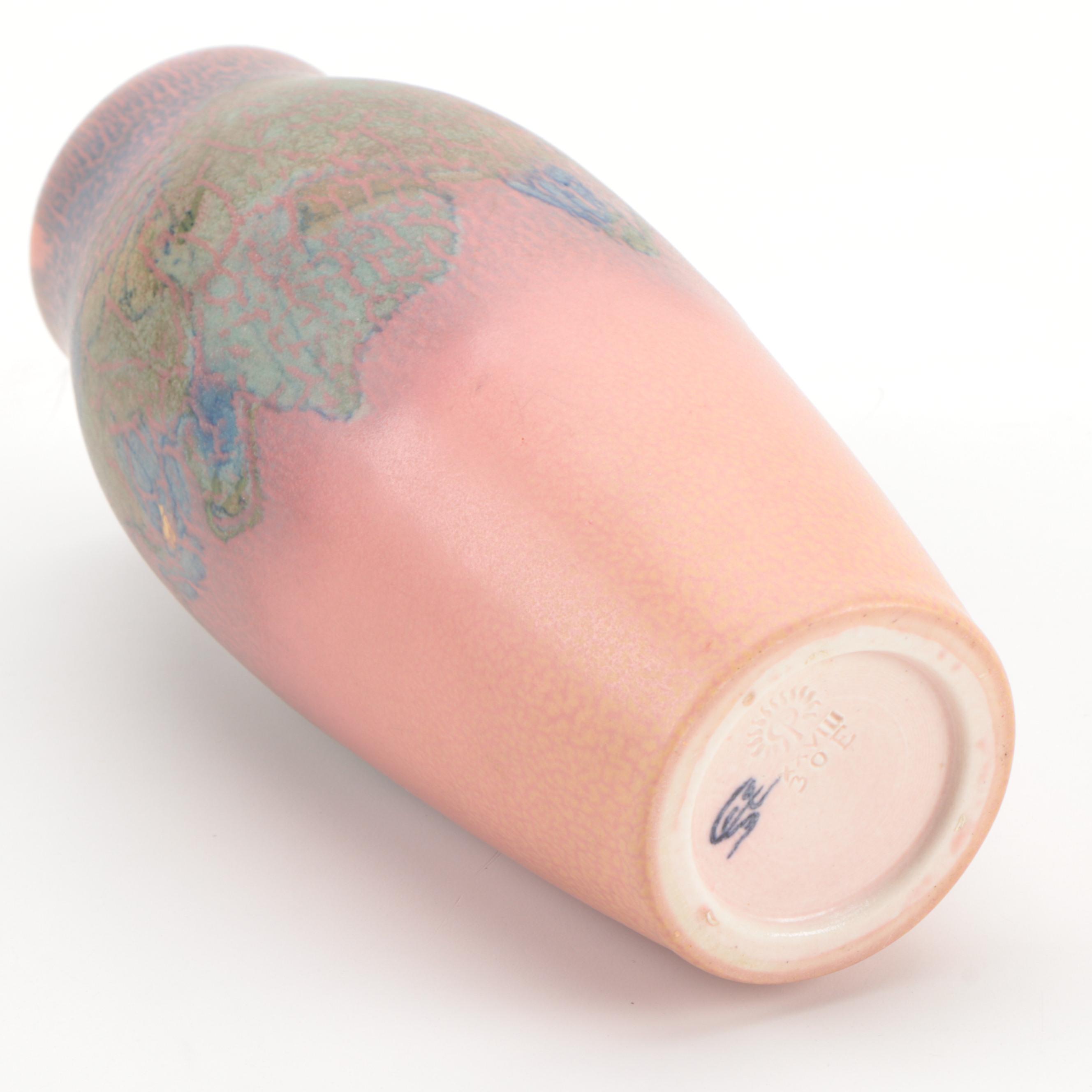 Sarah Elizabeth Coyne for Rookwood Pottery Ceramic Vase, 1928