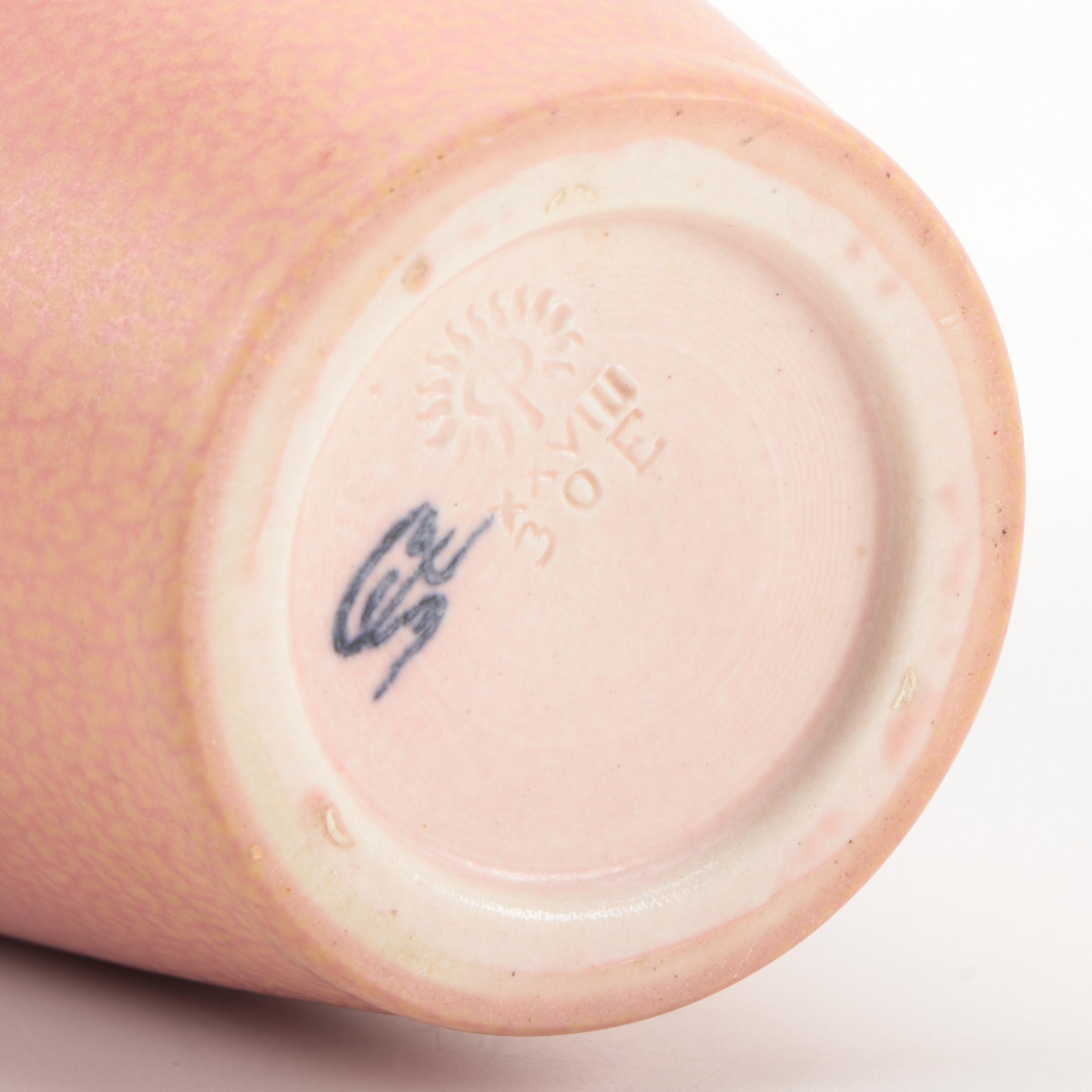 Sarah Elizabeth Coyne for Rookwood Pottery Ceramic Vase, 1928